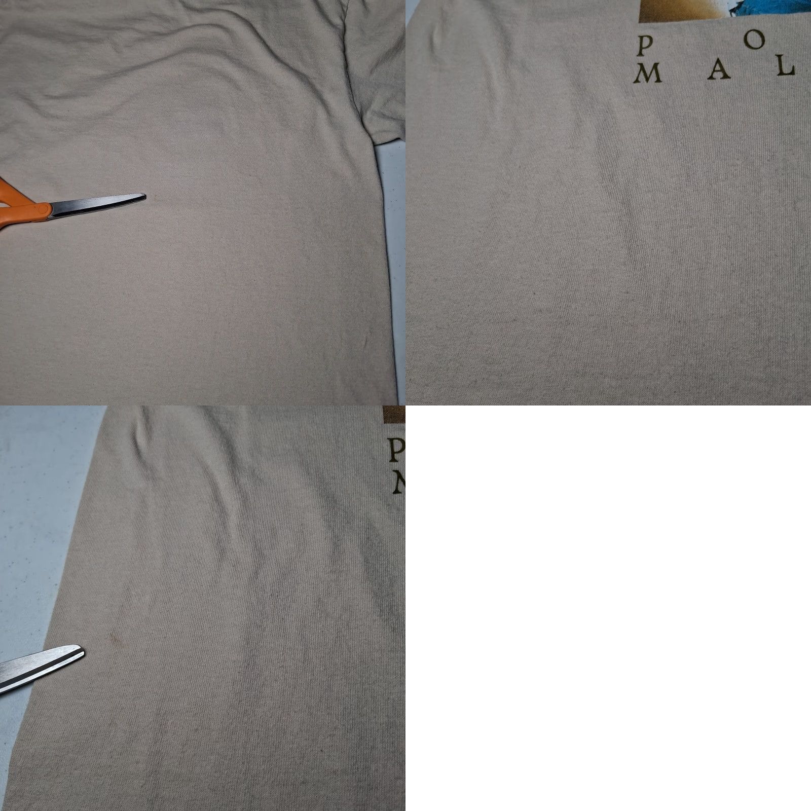 Vintage Posty Co Austin Post Malone Shirt Men L Graphic T Beige Short Sleeve Crew Neck Music 2020s Pop Culture Cotton Tan Size US L / EU 52-54 / 3 - 9 Thumbnail