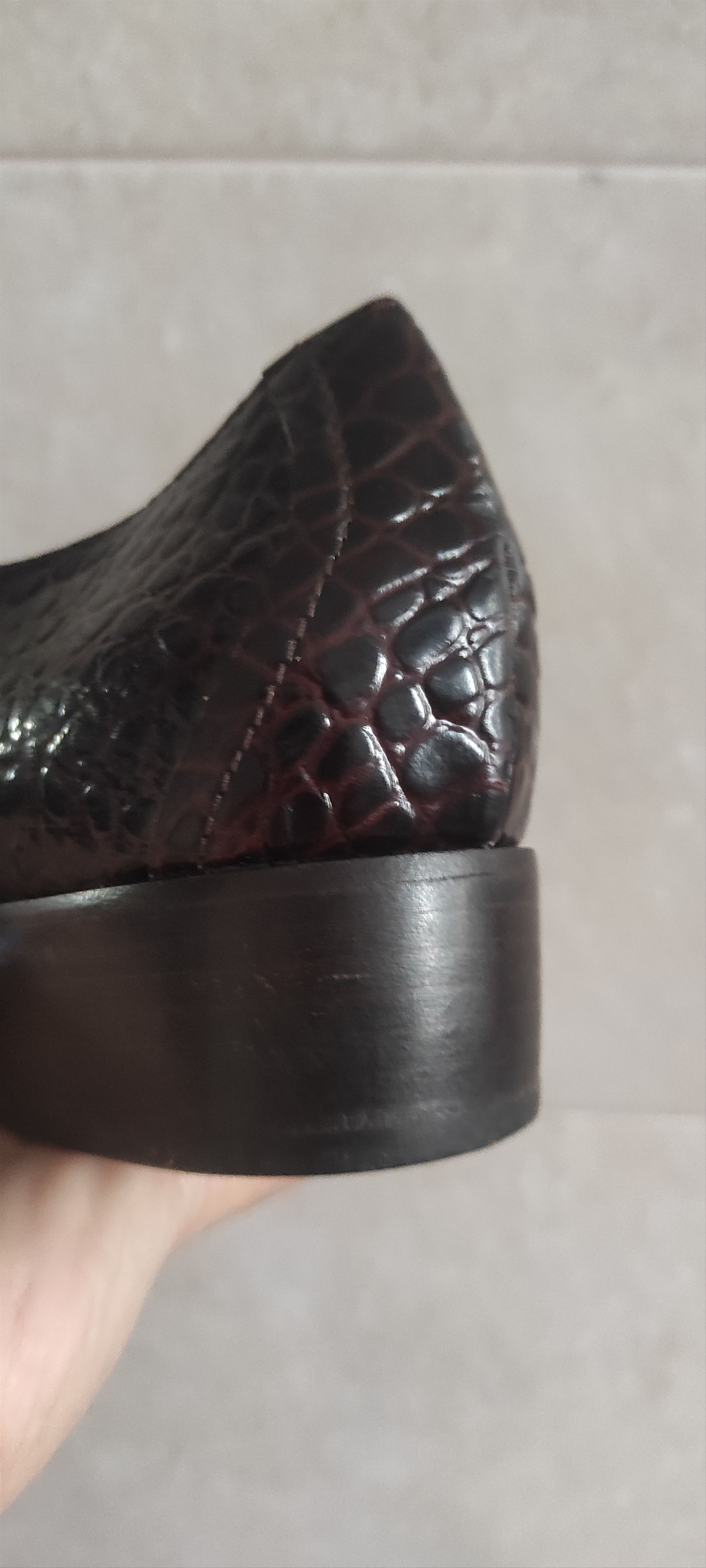 Other Laura Bellariva Crocodile Print Women's lace-up Shoes Size US 11 / IT 41 - 15 Thumbnail