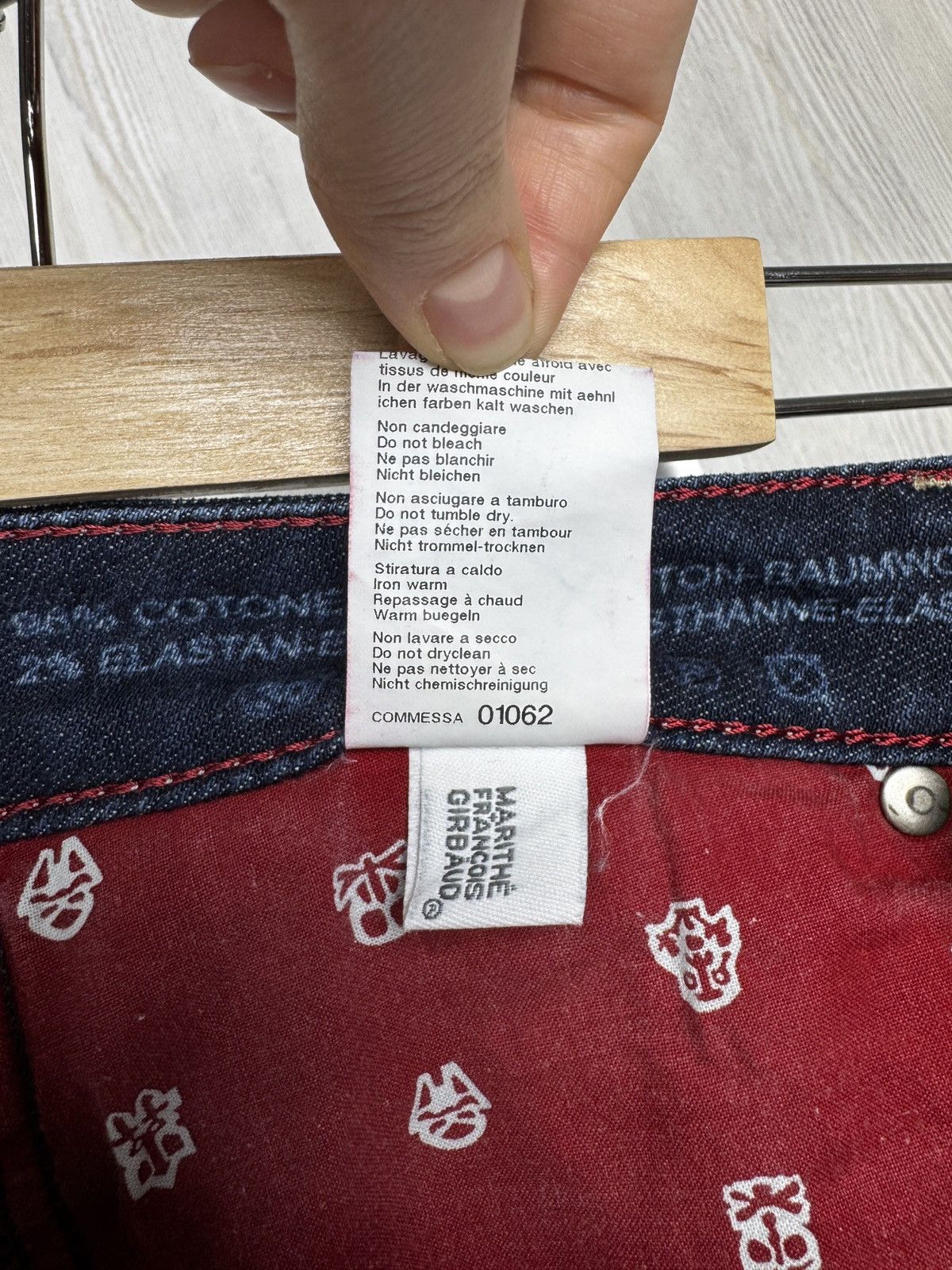 Marithe + Francois Girbaud Le Jean de Marithe Francois Girbaud New XBracket Laser Beam Size 31" - 13 Thumbnail