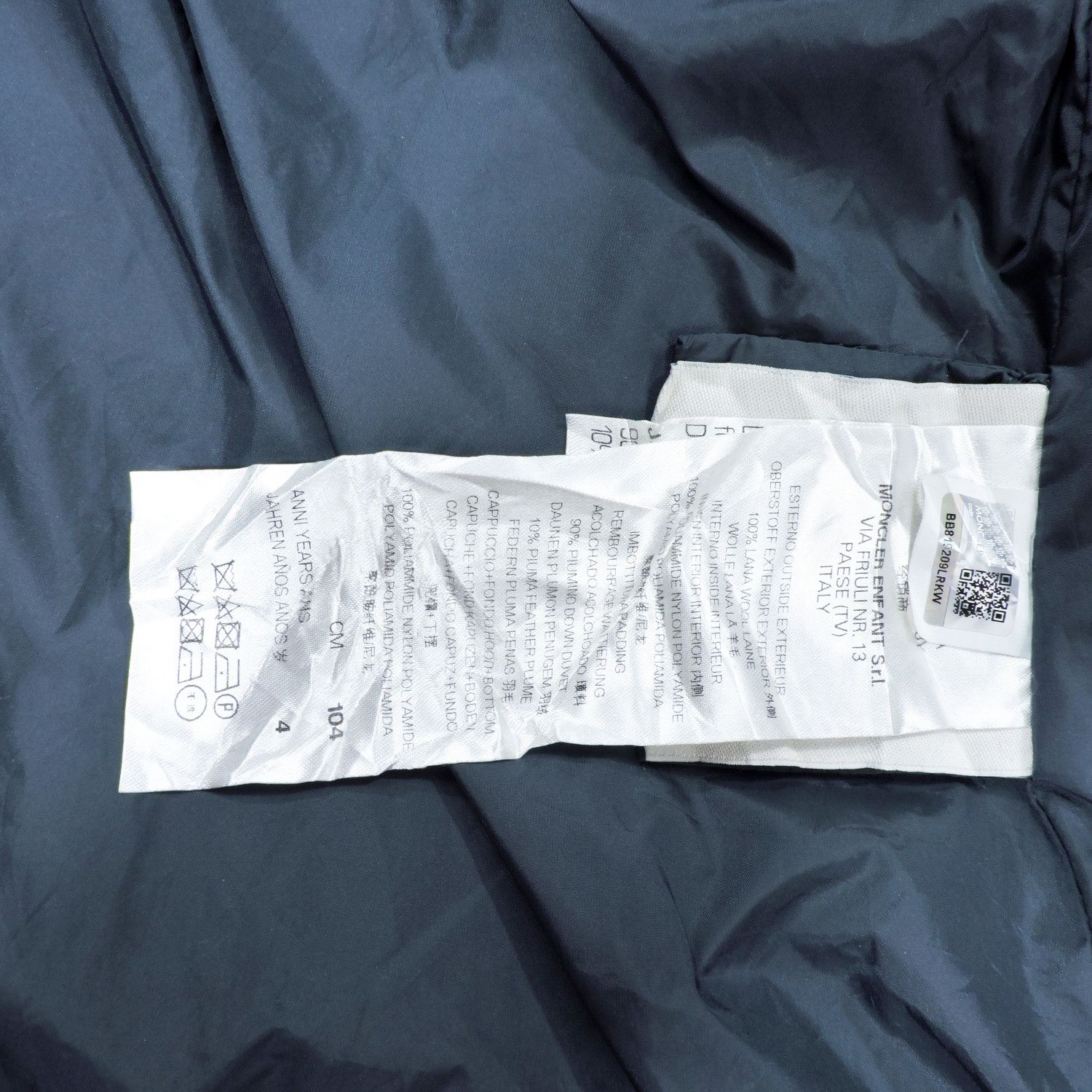 Moncler MONCLER ENFANT DOWN COAT MAJEURE NAVY JACKET Size S / US 4 / IT 40 - 6 Thumbnail