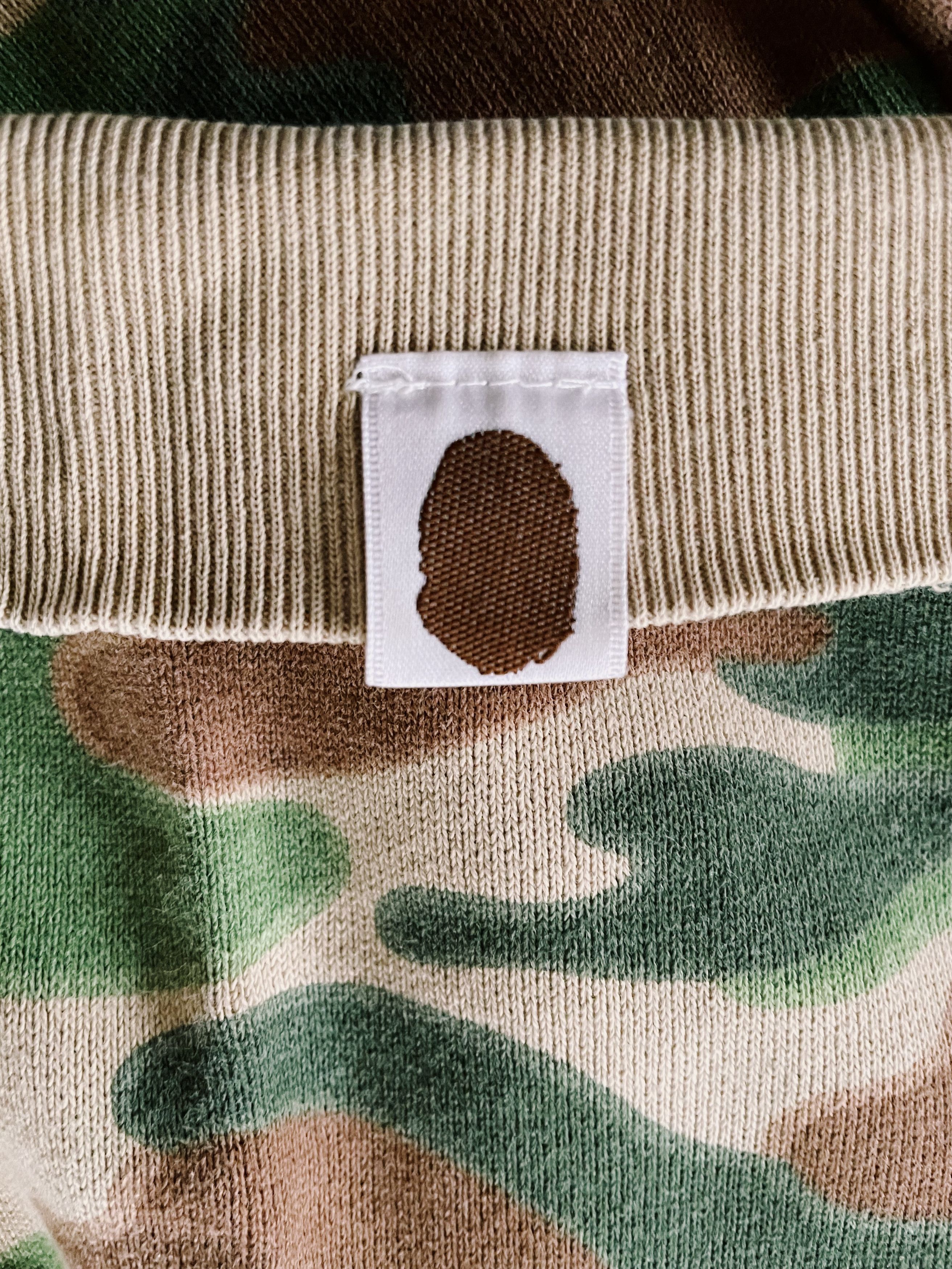 Bape × Nigo × Vintage Vintage Y2K Bape A Bathing Ape Puzzle Camo Fullzip Hoodie Size US M / EU 48-50 / 2 - 7 Thumbnail