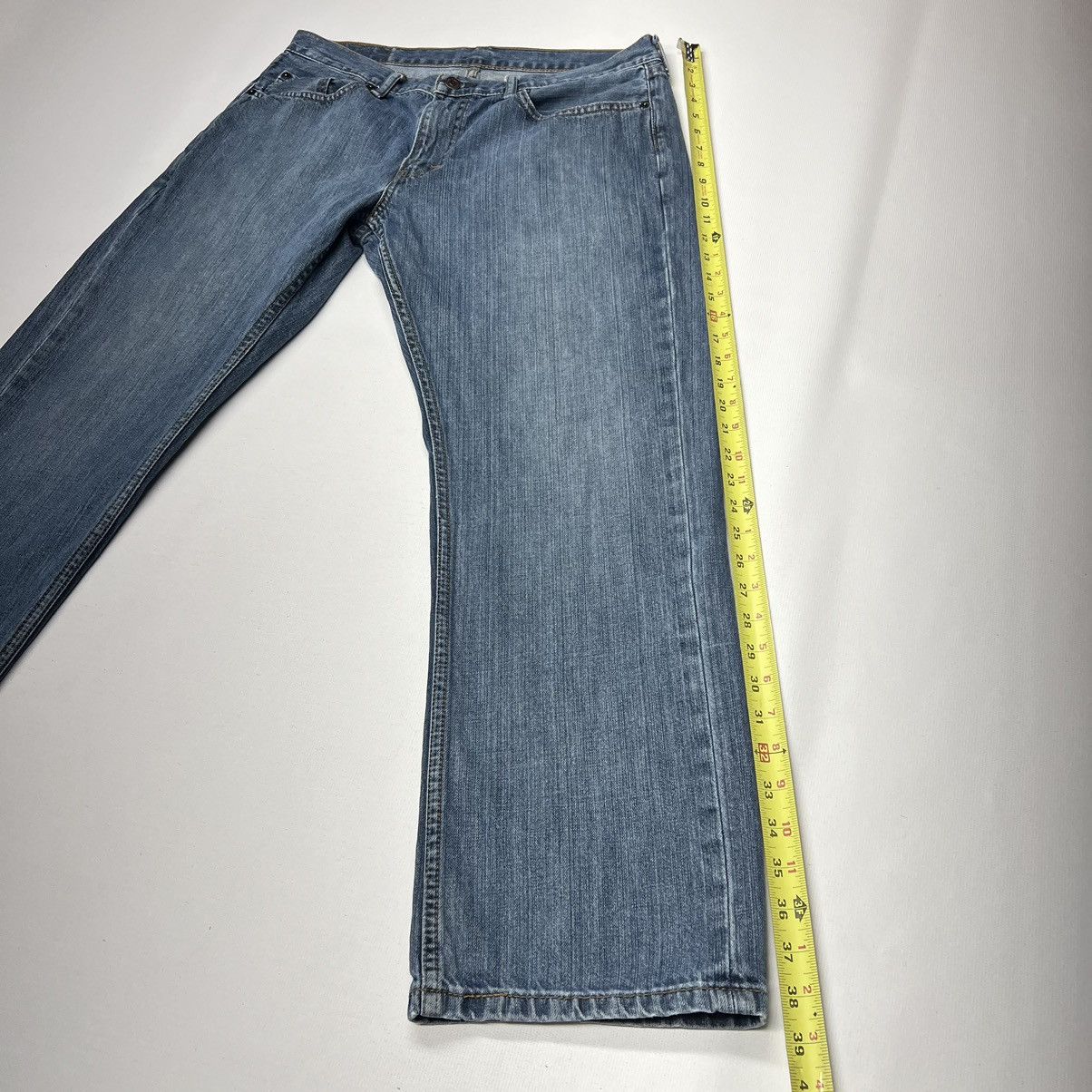 Levi's Levis Jeans Blue 559 Relaxed Straight Fit Denim Washed Y2K Size US 34 / EU 50 - 15 Thumbnail