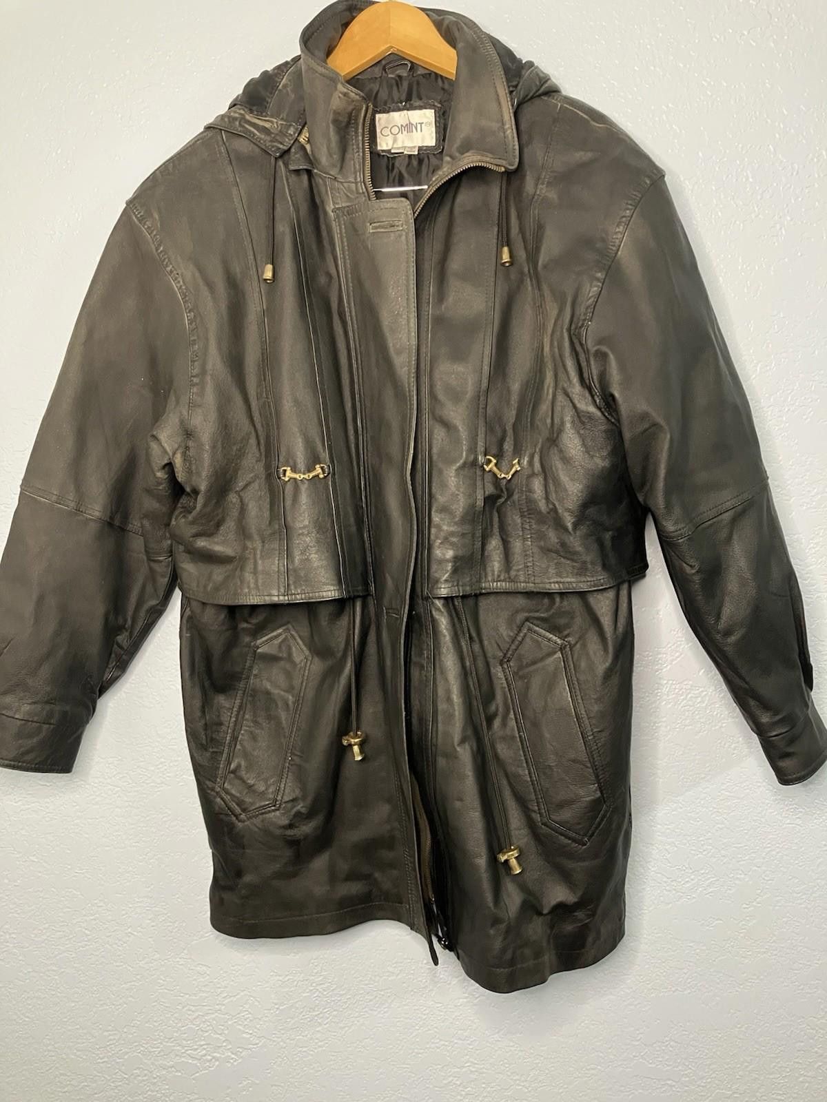 Coming Soon Leather COMINT Men’s M Coat Size US M / EU 48-50 / 2 - 1 Thumbnail