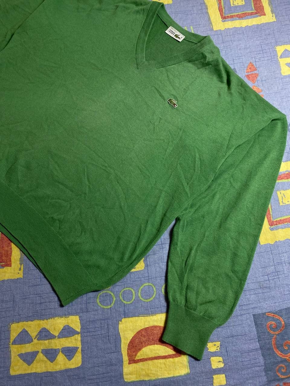 Lacoste × Vintage LACOSTE VINTAGE SWEATER Size US XXL / EU 58 / 5 - 17 Thumbnail