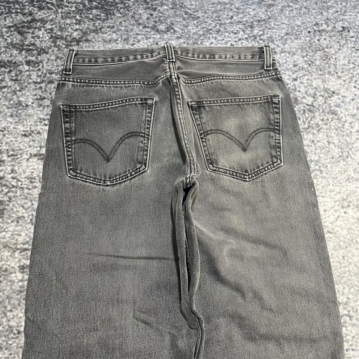 Levi's VINTAGE LEVI'S 550 BLACK FADED BAGGY RELAXED FIT JEANS 34x30 Size US 34 / EU 50 - 4 Thumbnail