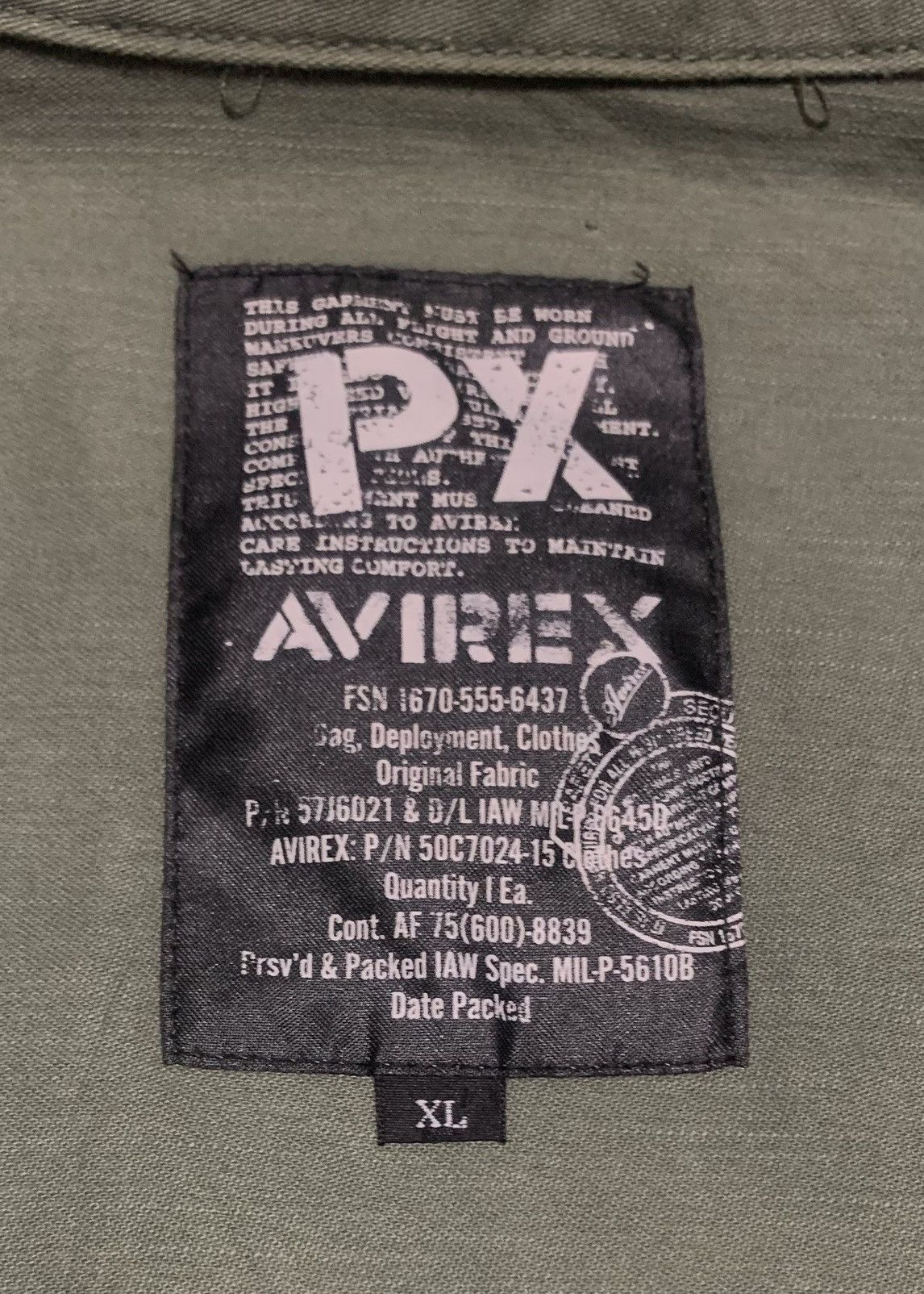 Avirex Vintage Avirex Shirt Jacket Size US XL / EU 56 / 4 - 6 Thumbnail