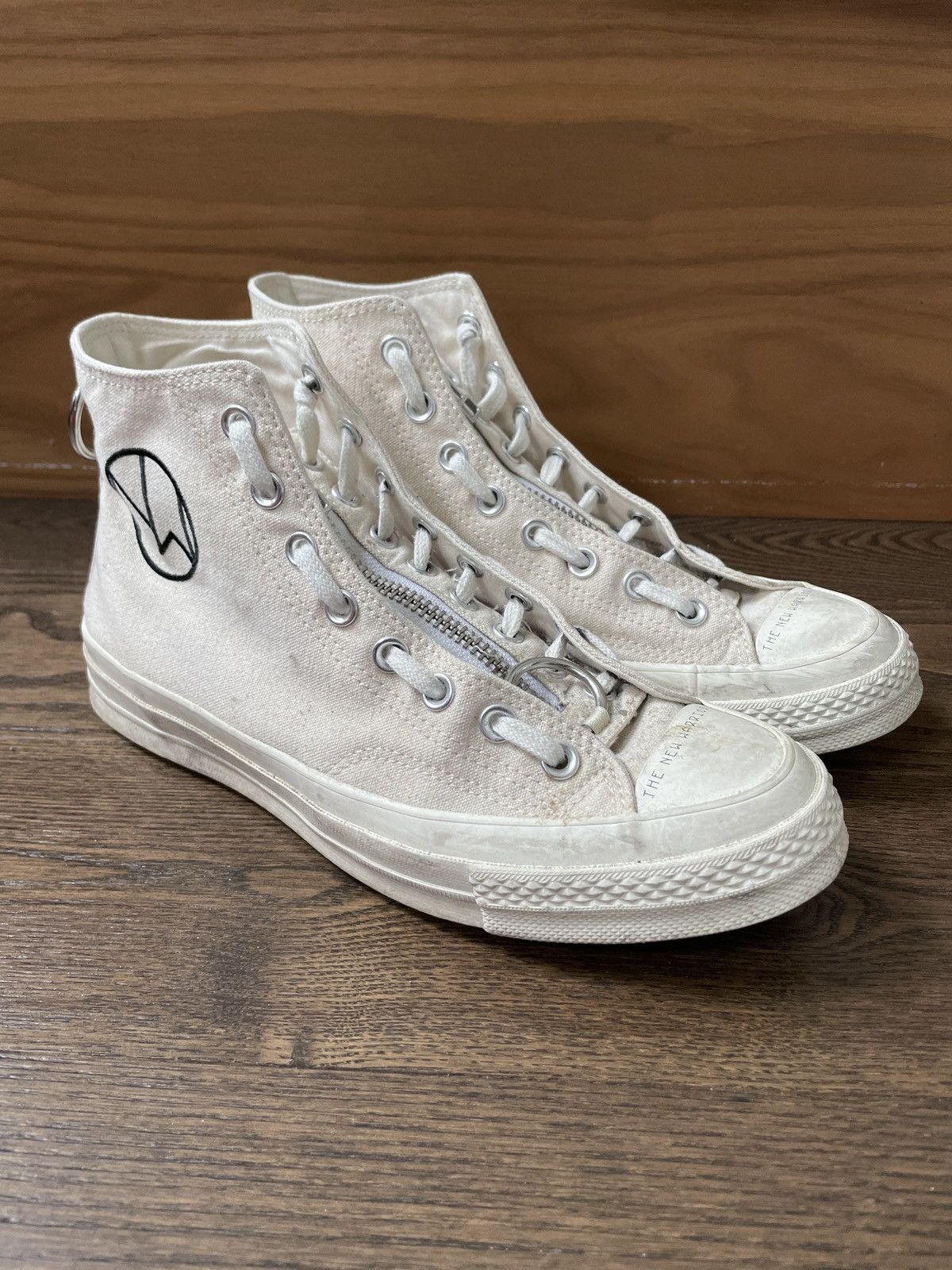image of Converse Incubate Chuck 70 Hi Natural Shoes, Men's (Size 8)