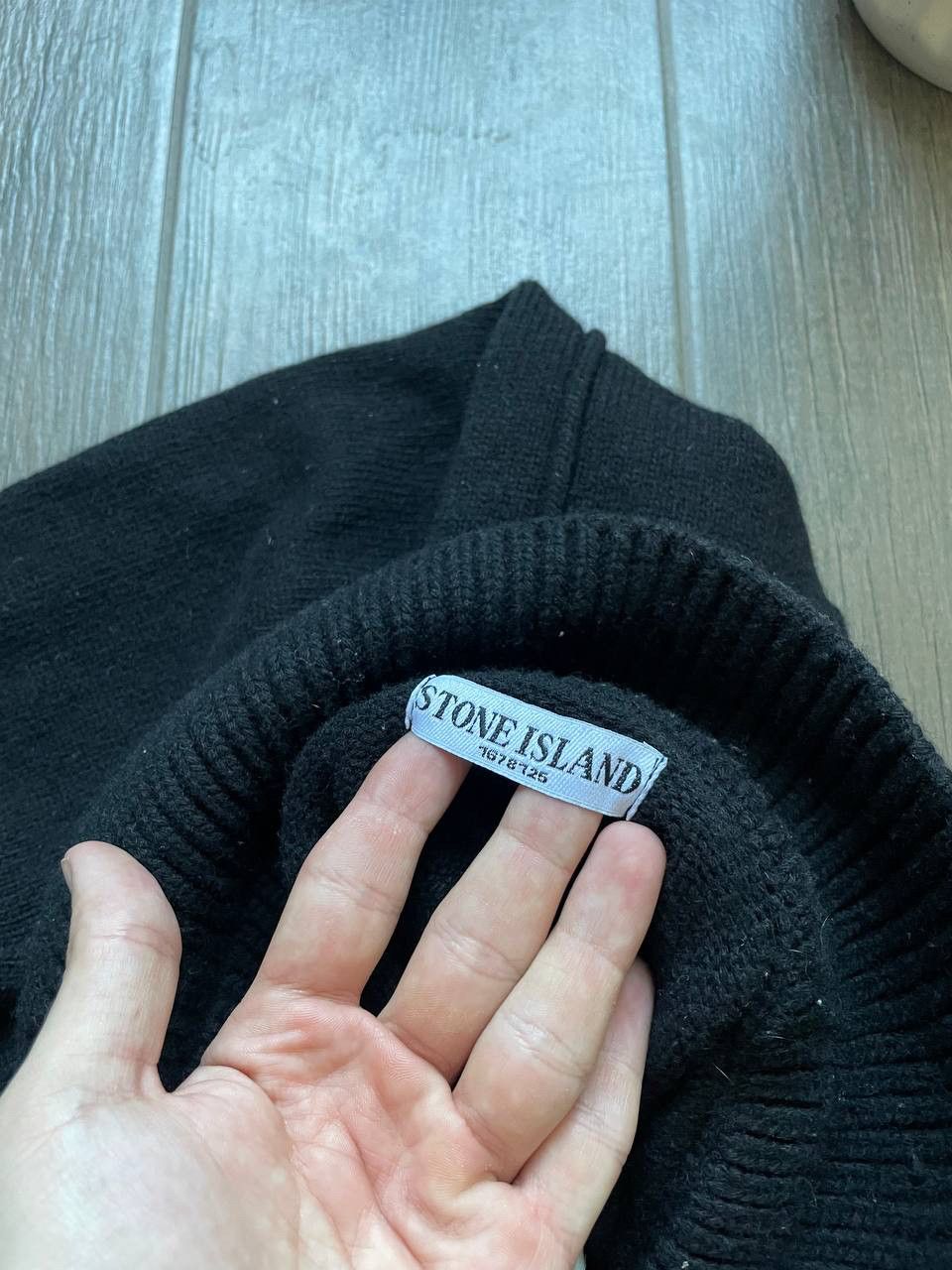 Stone Island Stone Island black archive vintage sweater Size US XL / EU 56 / 4 - 4 Thumbnail