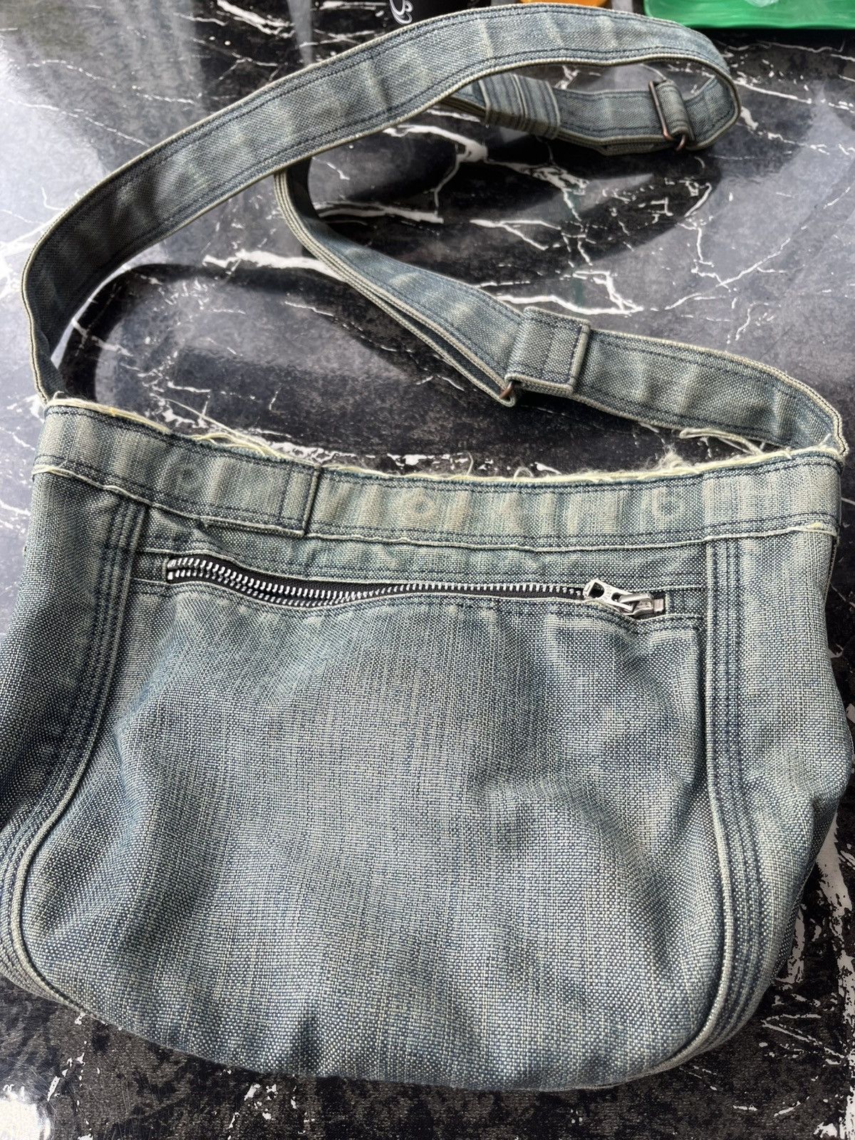 Porter vintage distressed porter sling bag Size ONE SIZE - 9 Thumbnail