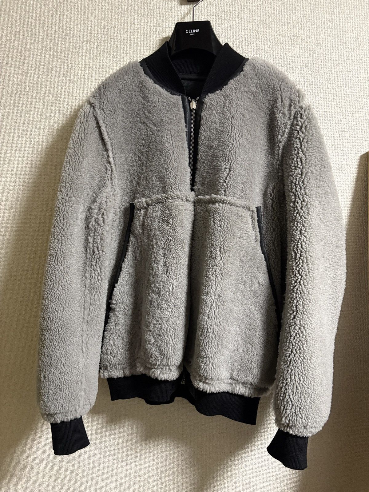 Rick Owens rick owens shearling bomber flight leather jacket Size US L / EU 52-54 / 3 - 3 Thumbnail