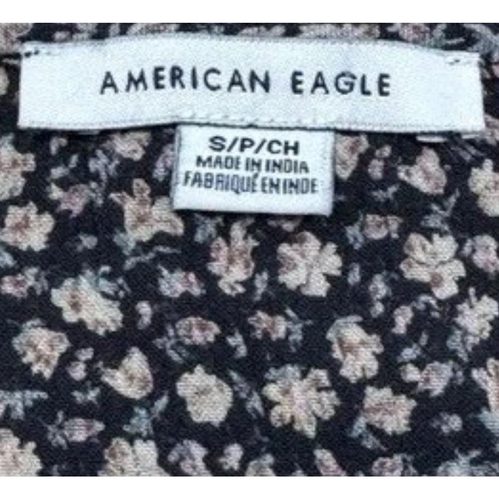 American Eagle Outfitters American Eagle boho cotrage floral tiered mini dress size S Size S / US 4 / IT 40 - 6 Thumbnail