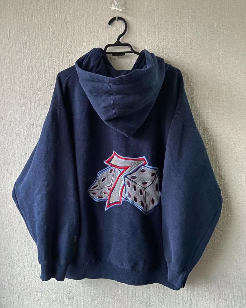 Japanese Brand × Vintage Dice Embroidered Zip Hoodie Size US S / EU 44-46 / 1 - 4 Thumbnail