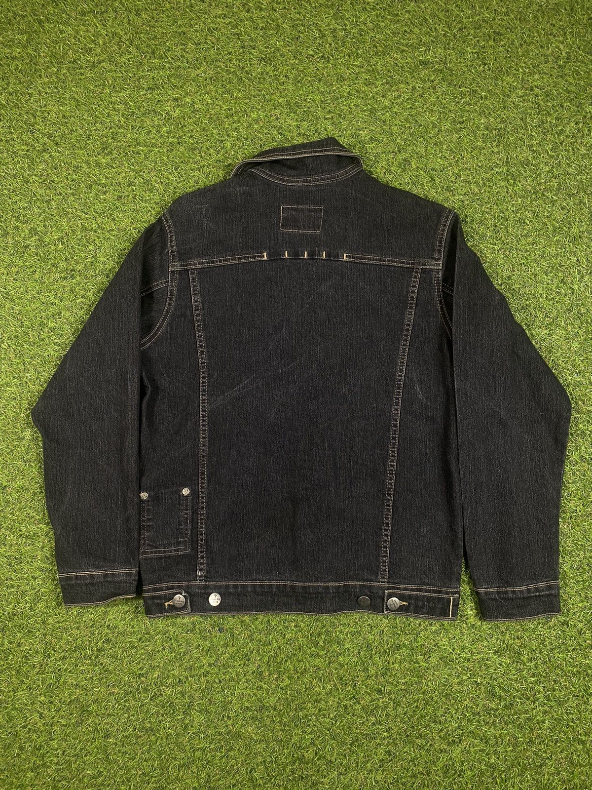 Japanese Brand Vintage 90s Japanese Jeans jacket denim streetwear style Size US S / EU 44-46 / 1 - 5 Thumbnail