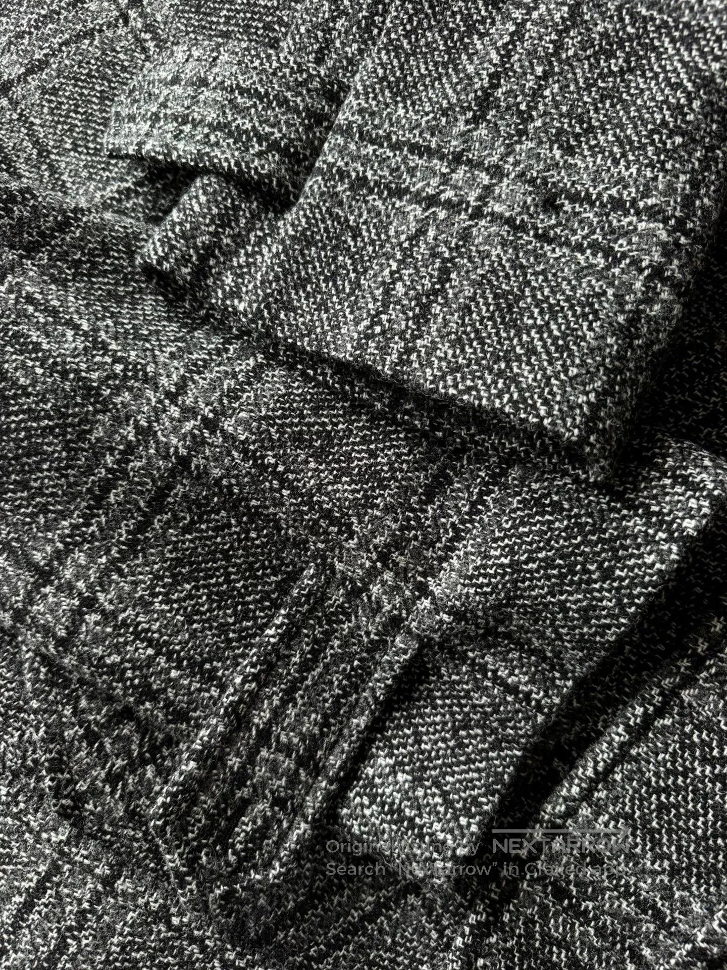 Balenciaga Balenciaga Wool Houndstooth Coat. Size S / US 4 / IT 40 - 5 Thumbnail