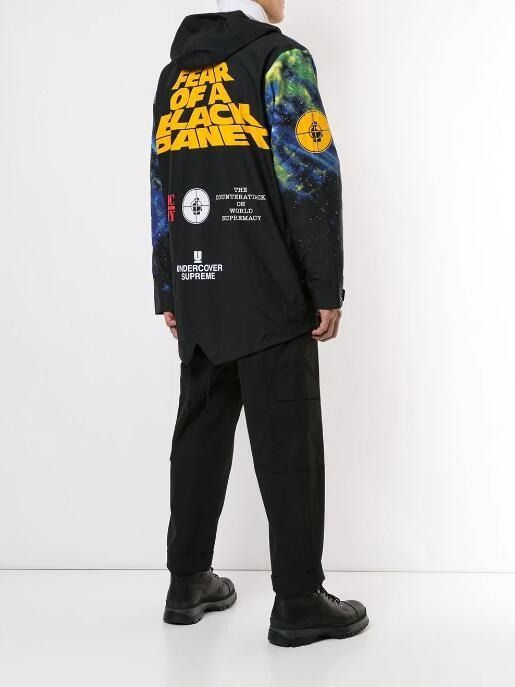 Supreme × Undercover Supreme UNDERCOVER Public Enemy Taped Seam Parka Size US M / EU 48-50 / 2 - 3 Thumbnail