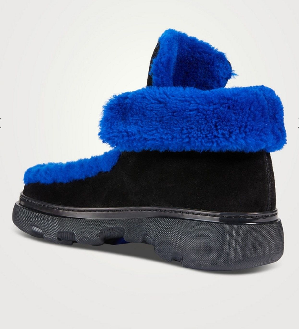 Burberry Shearling Creeper Boots Size US 10 / EU 43 - 4 Thumbnail