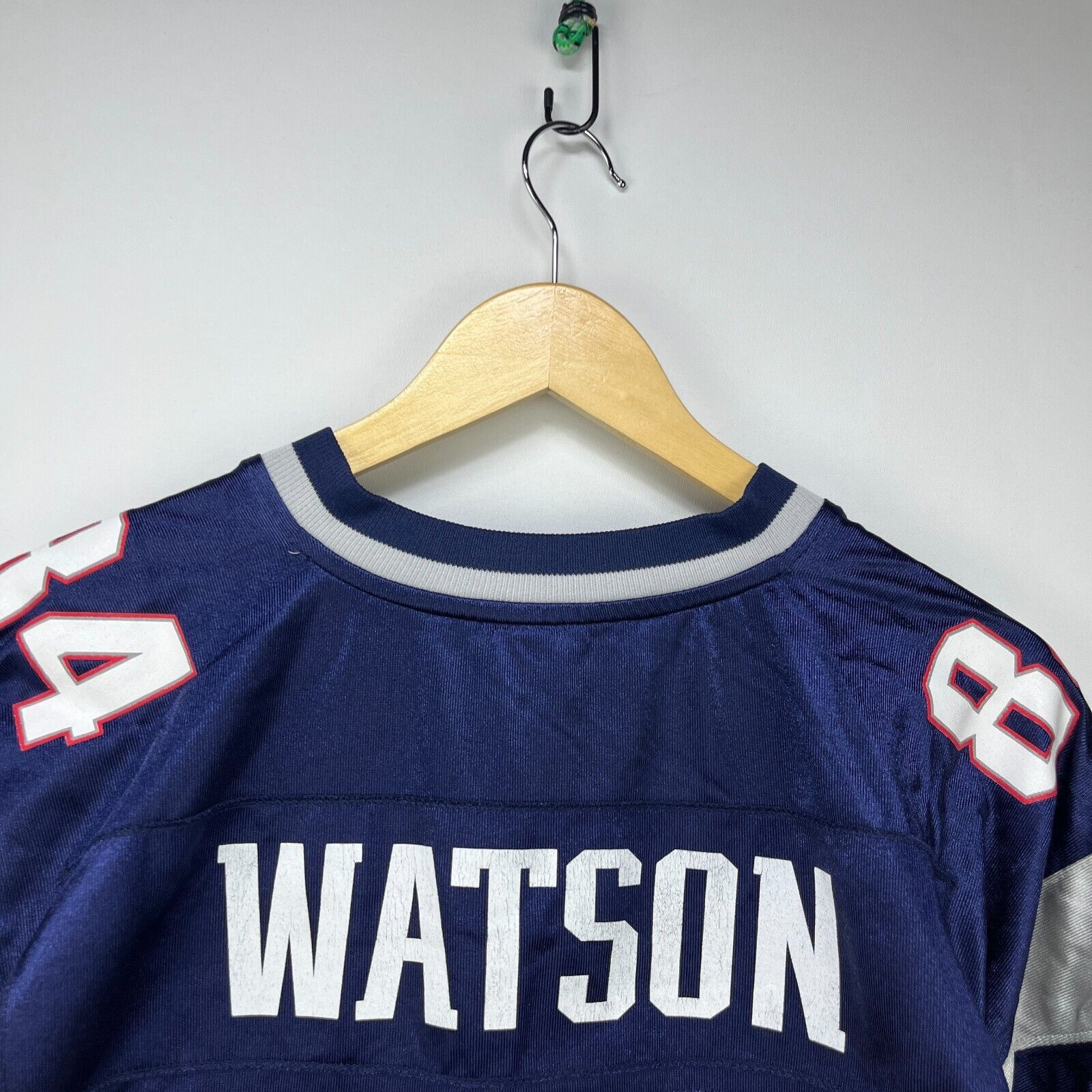 Reebok × Vintage Vintage Y2K New England Patriots NFL Benjamin Watson Reebok Size US XL / EU 56 / 4 - 9 Thumbnail