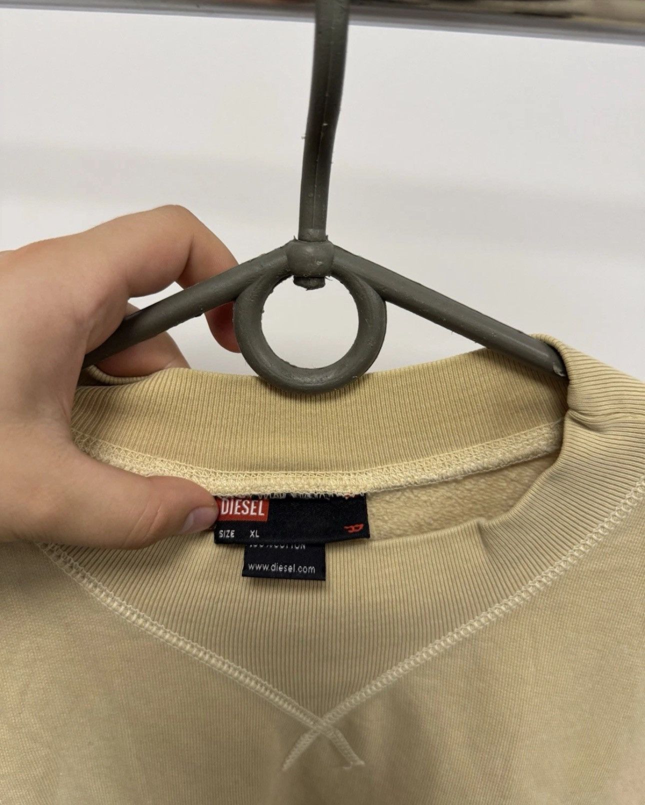 Diesel Vintage Diesel Sweatshirt Y2K Style Avant Garde Big Logo Size XL / US 12-14 / IT 48-50 - 4 Thumbnail
