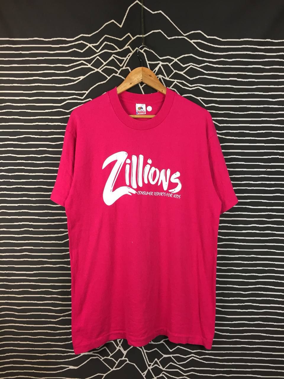 Vintage Vtg 90s Zillions Consumer Report for Kids Magazine Promo Tee Size US L / EU 52-54 / 3 - 2 Thumbnail