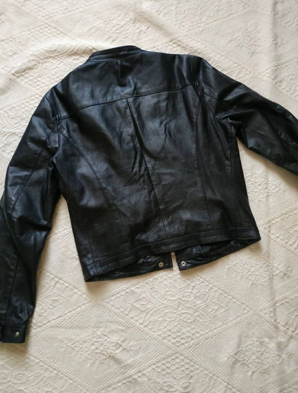 Italian Designers × Leather Jacket × Vintage Italian Leather Biker Cafe ...
