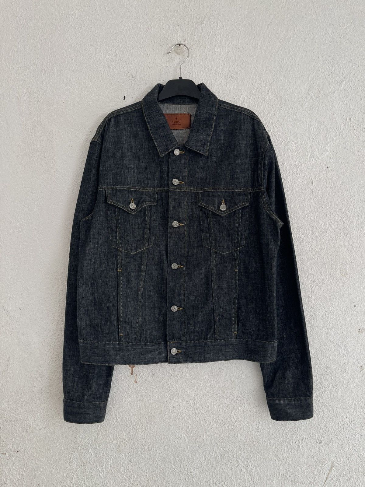 Gucci Gucci Tom Ford Type 3 Denim Jacket Size US L / EU 52-54 / 3 - 2 Thumbnail
