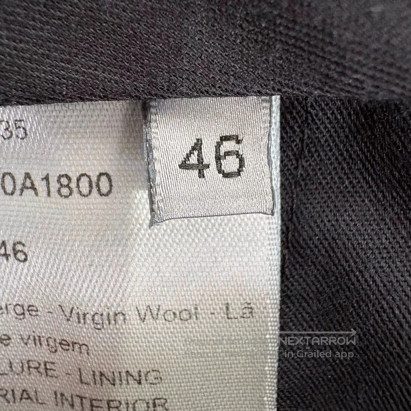 Dior Dior Black Stitch Casual Suit Pants. Size US 30 / EU 46 - 5 Thumbnail