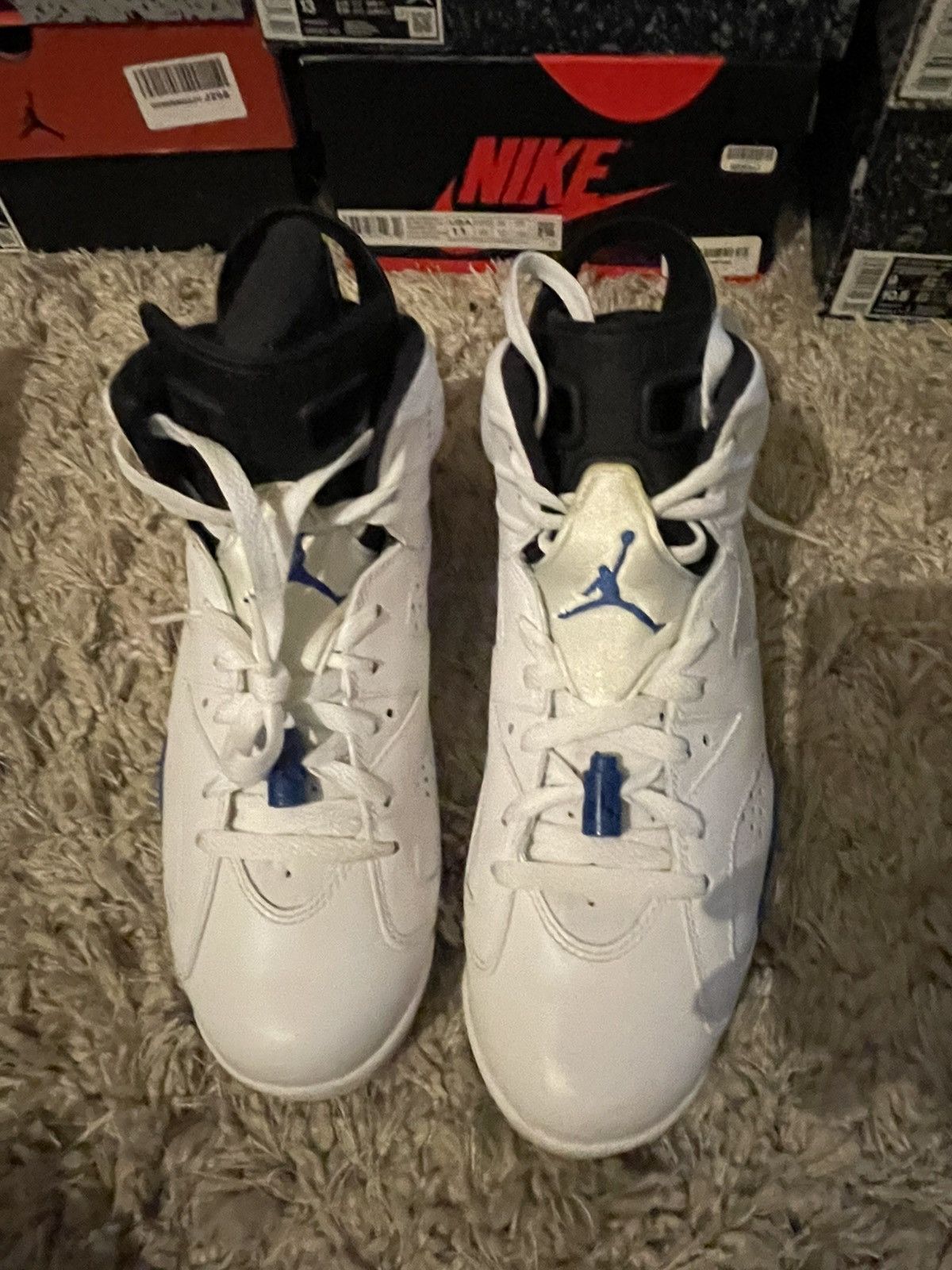 Jordan Brand Jordan 6 Sport Blue Size US 8.5 / EU 41-42 - 6 Thumbnail