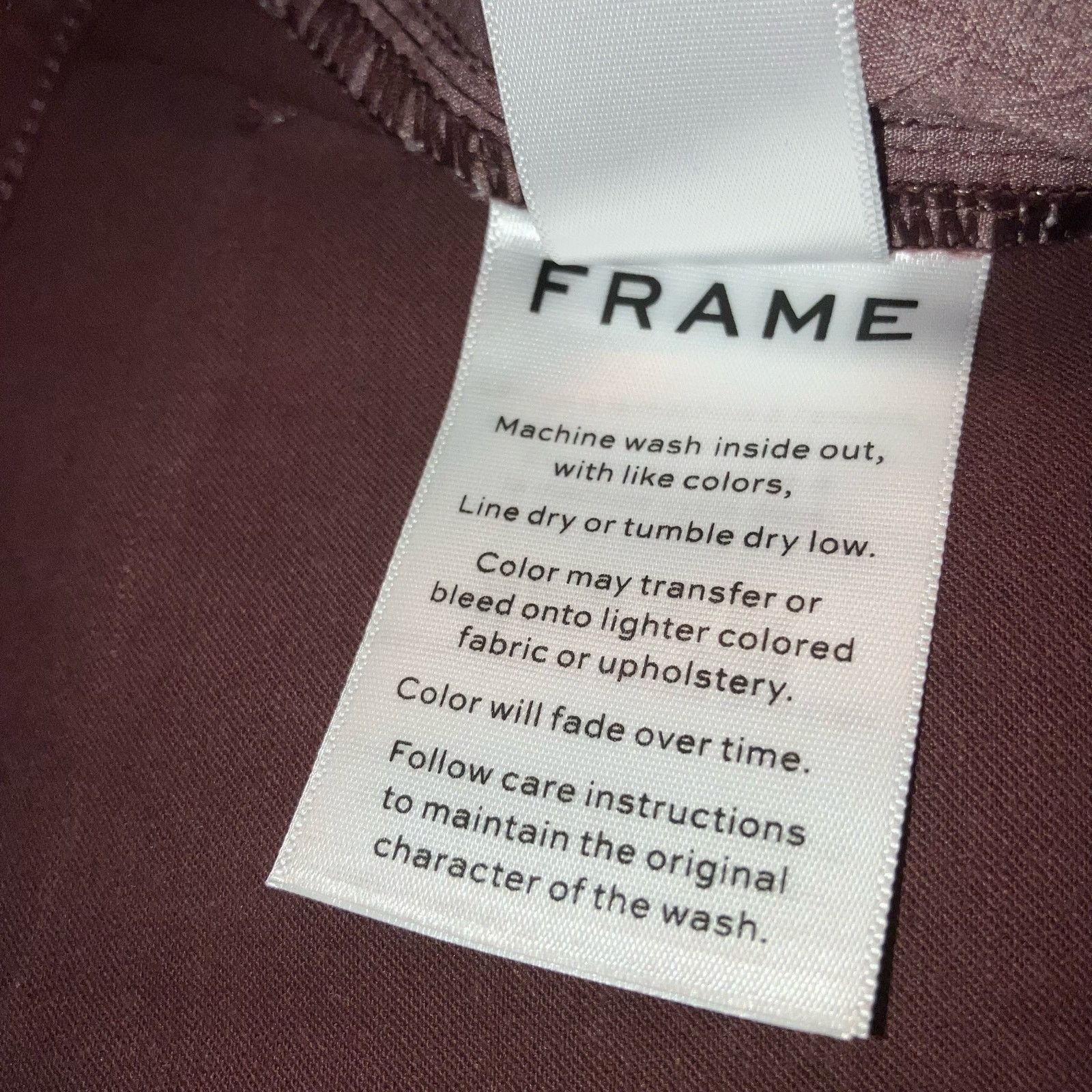 Frame NWT Frame Red Le High Skinny High Rise Coated Jeans-size 25 Size 25" / US 0 / IT 36 - 9 Thumbnail