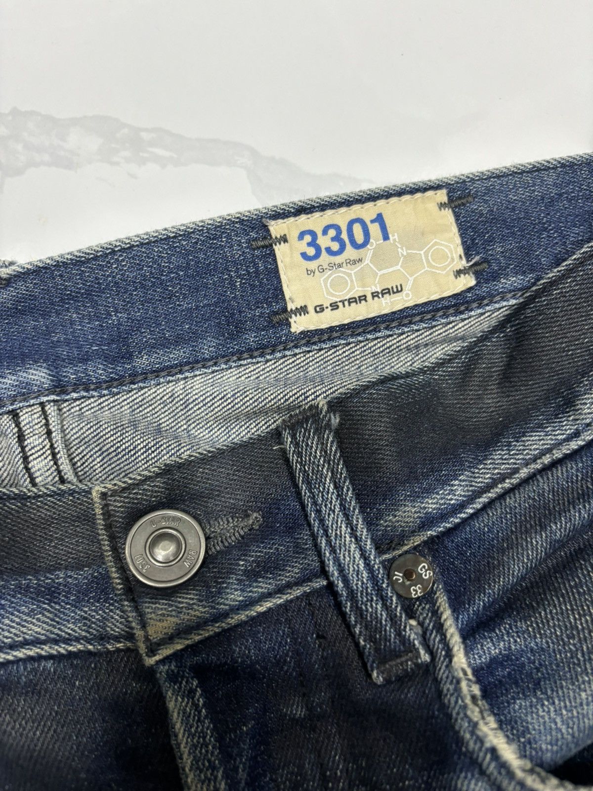 G-Star G-Star Raw Waxed Distressed Denim Rick Owen’s Style Size US 32 / EU 48 - 9 Thumbnail