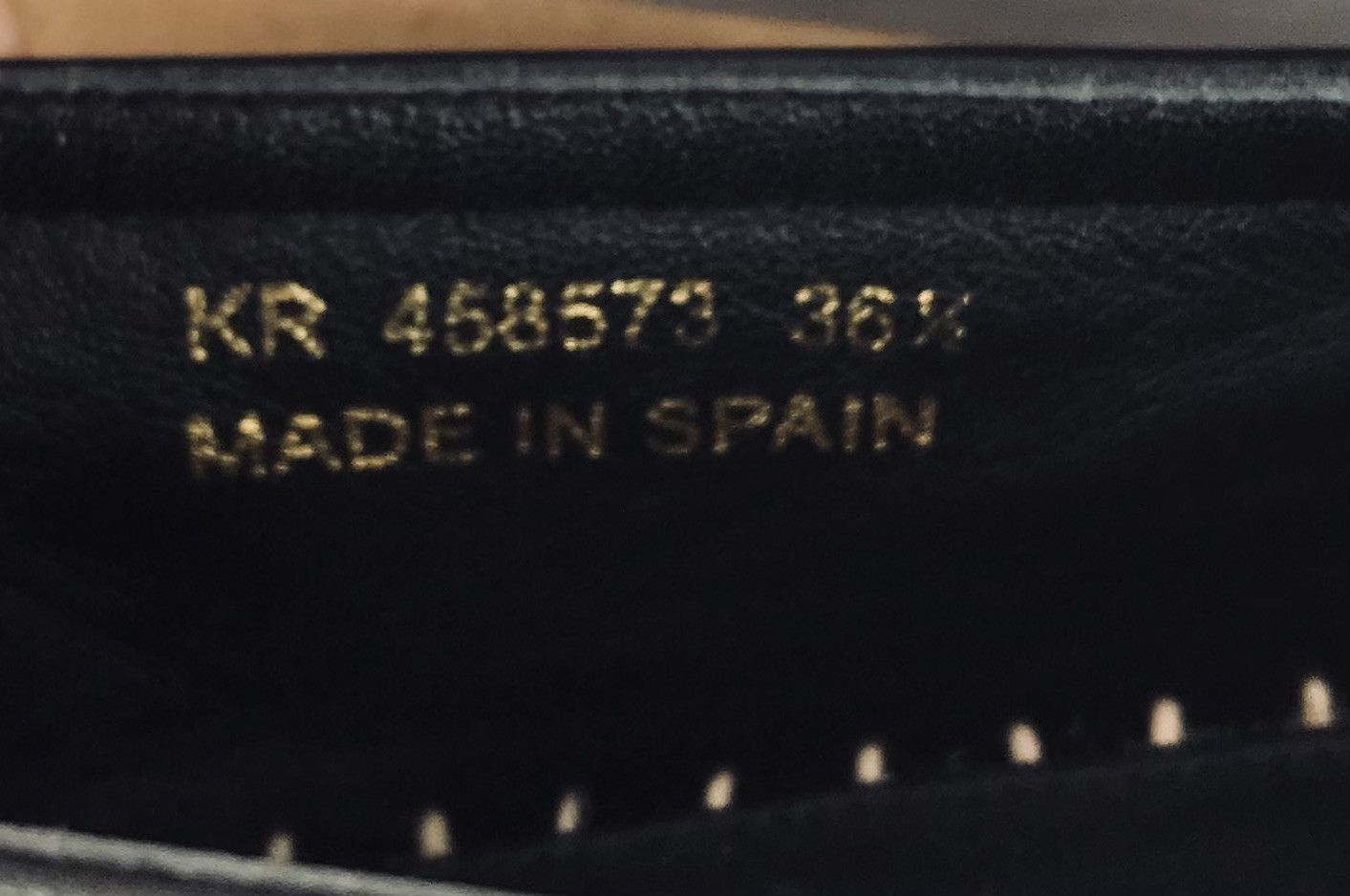 Saint Laurent Paris Saint Laurent Espadrilles YSL Black Leather Flats Slip-On Size US 6.5 / IT 36.5 - 11 Thumbnail