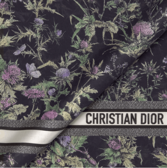 Dior o1w1db11125 51CAR1 Size :OS / Chardons Shawl in Multicolor Size ONE SIZE - 2 Thumbnail