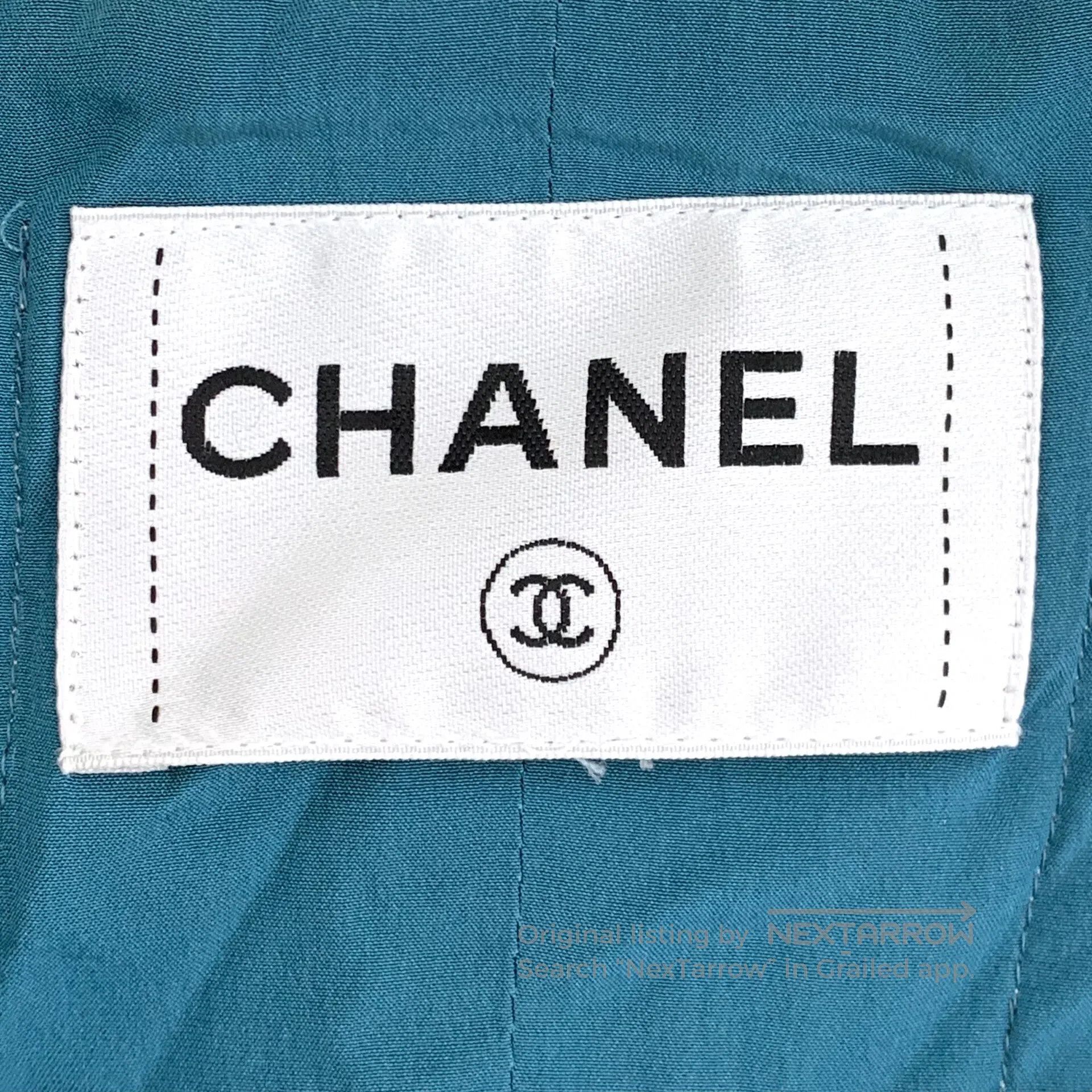 Chanel Chanel Light Brown Cotton Lapel Single-Breasted Long Sleev Size XS / US 0-2 / IT 36-38 - 5 Thumbnail