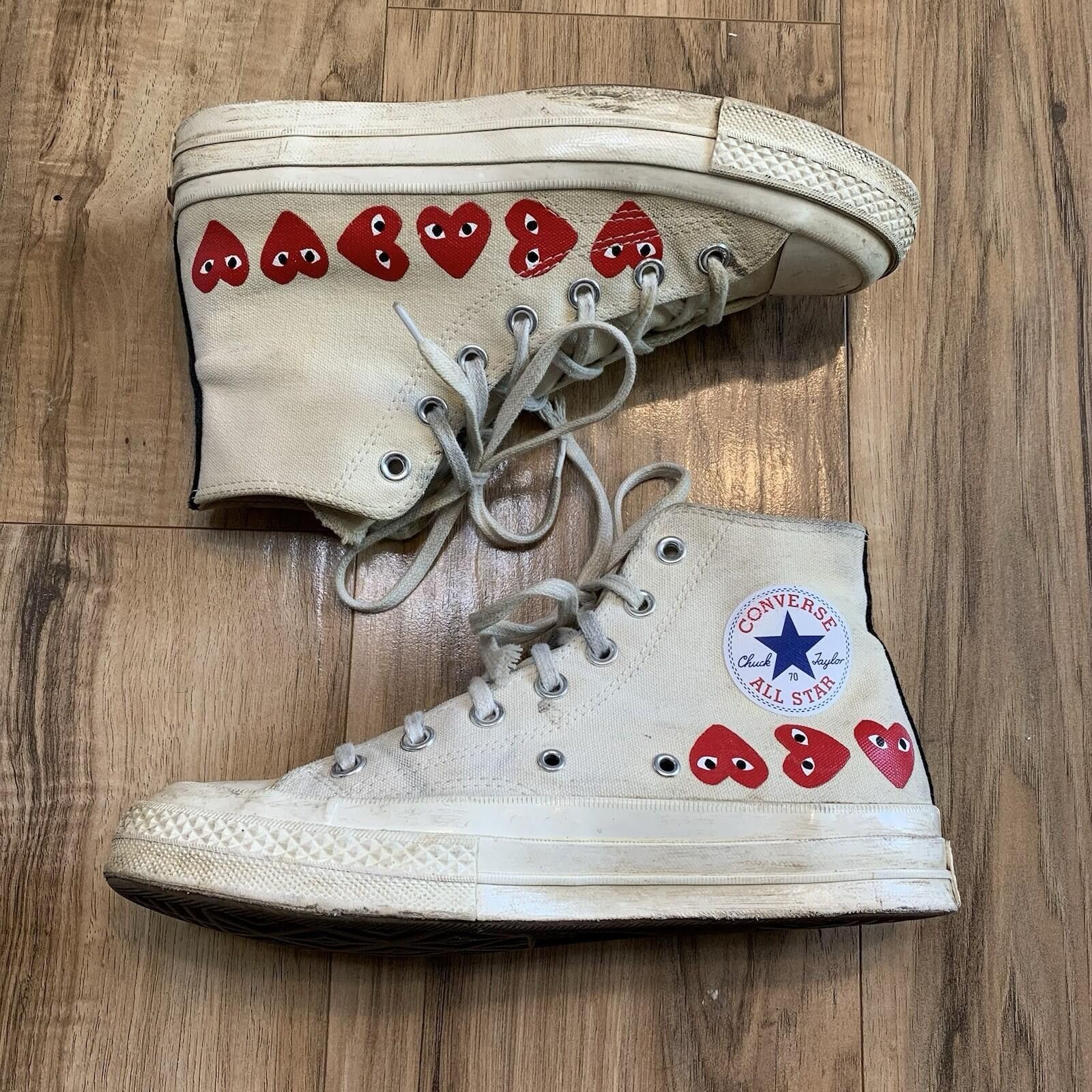 Converse Converse Comme Des Garçons CDG Chuck Taylor Size 8 US Womens Size US 8 / IT 38 - 2 Thumbnail