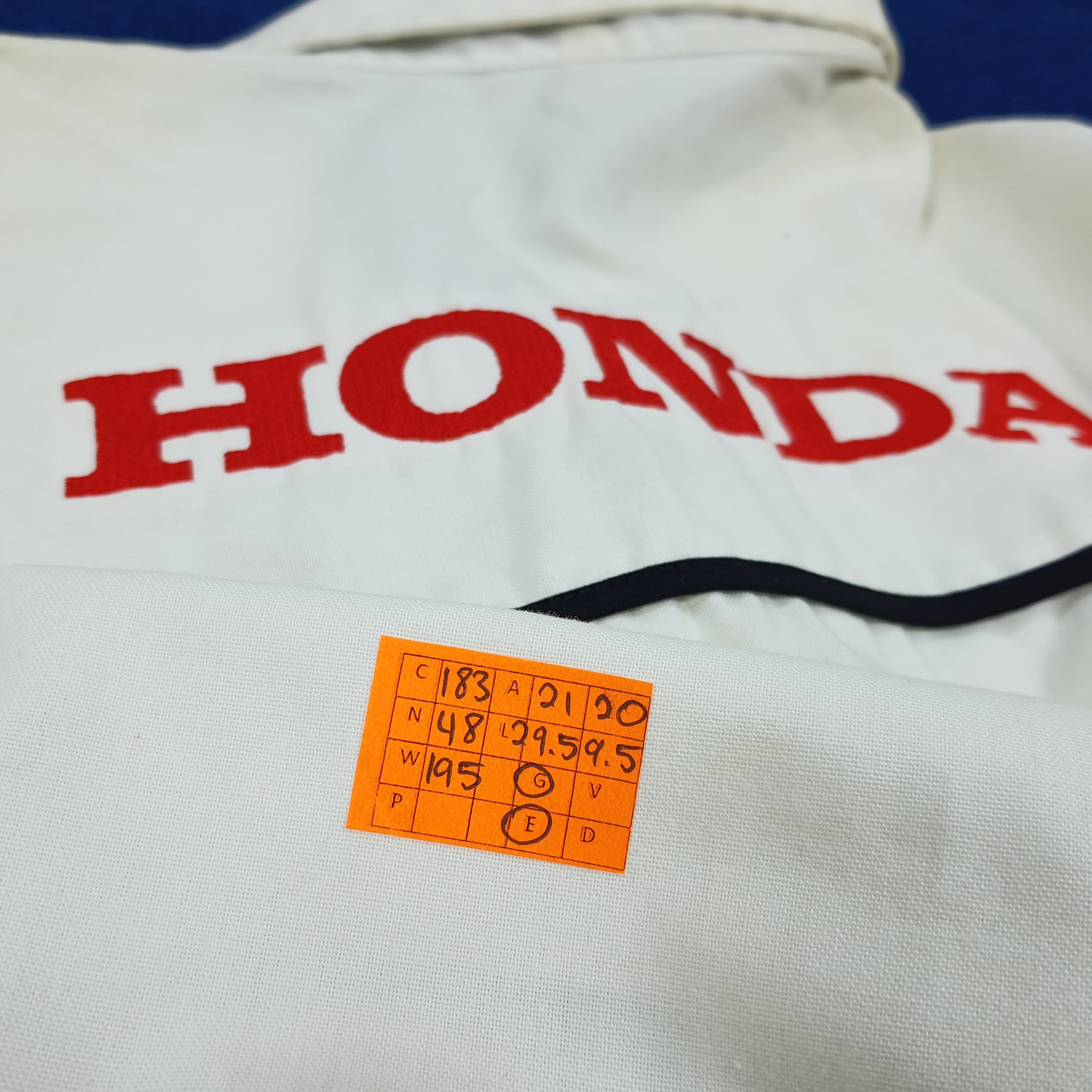 Honda × Vintage Vintage HONDA Japan Motorsports Racing Workwear Shirt Size US M / EU 48-50 / 2 - 7 Thumbnail