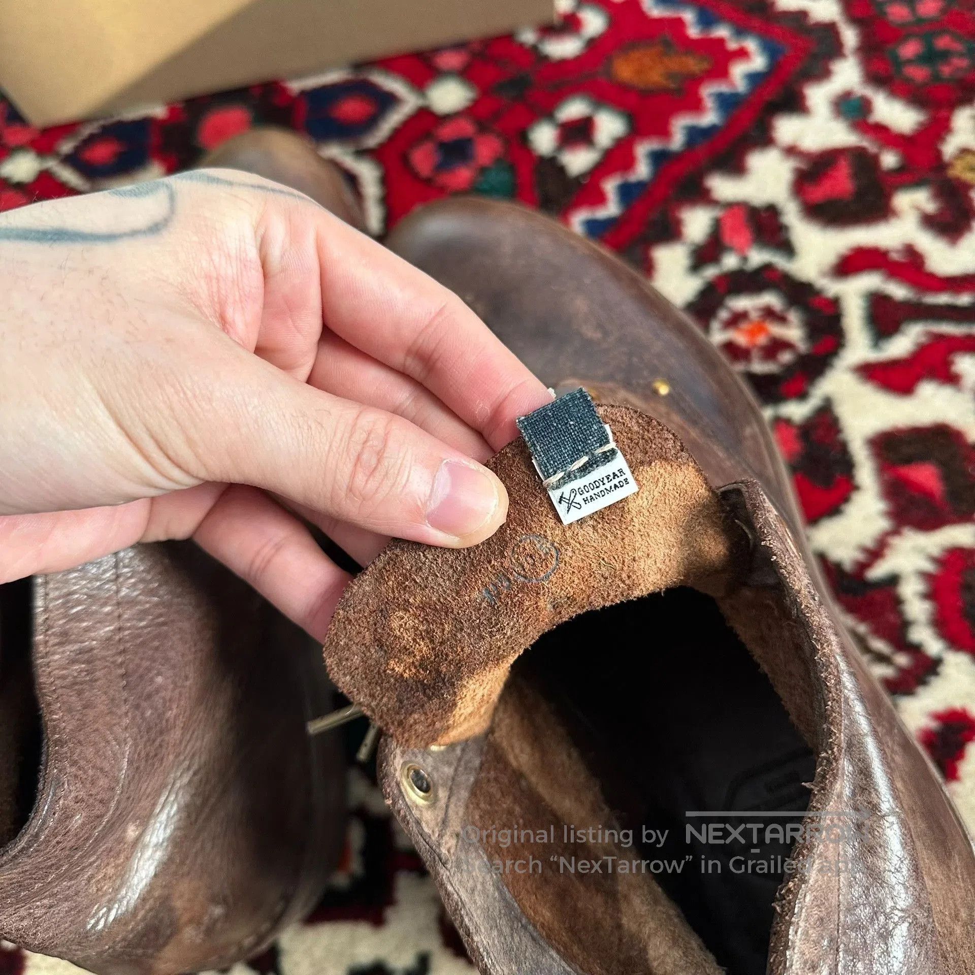 Visvim visvim brigadier boots size m10.5. Size US 10.5 / EU 43-44 - 7 Thumbnail
