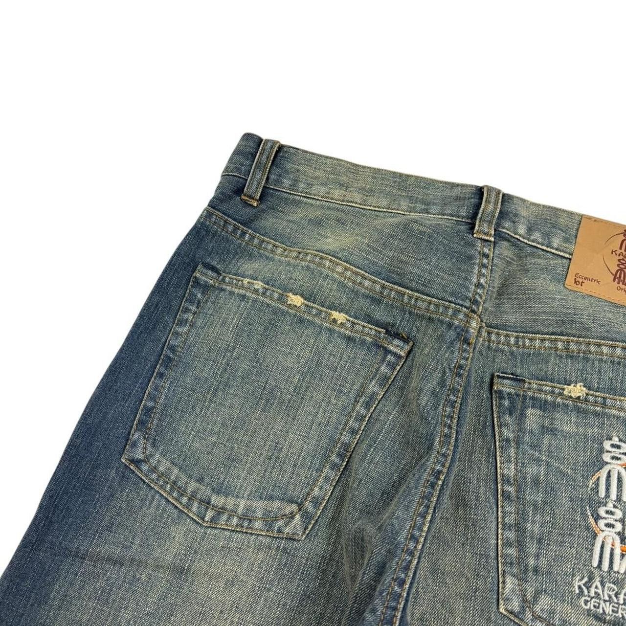 Karakuri Tamashii Karakuri Tamashii Embroidered Japanese Denim Jeans Waist 32 Size US 32 / EU 48 - 4 Thumbnail