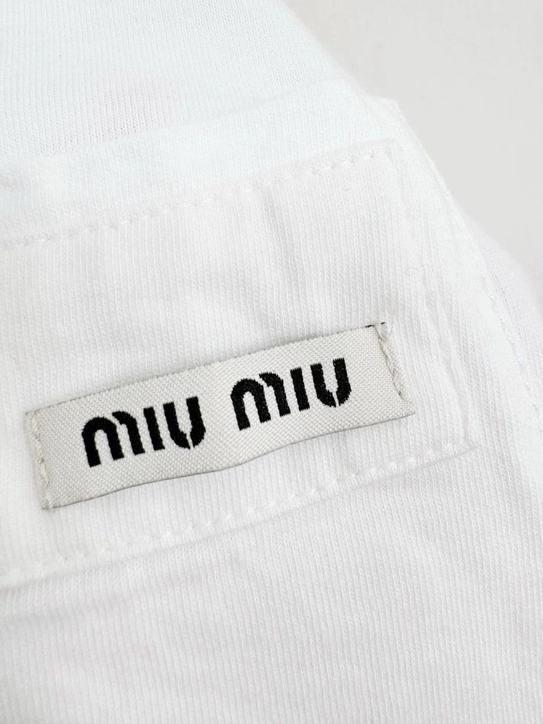 Prada Miumiu Long Sleeve Top Size S-2506 Size S / US 4 / IT 40 - 3 Thumbnail