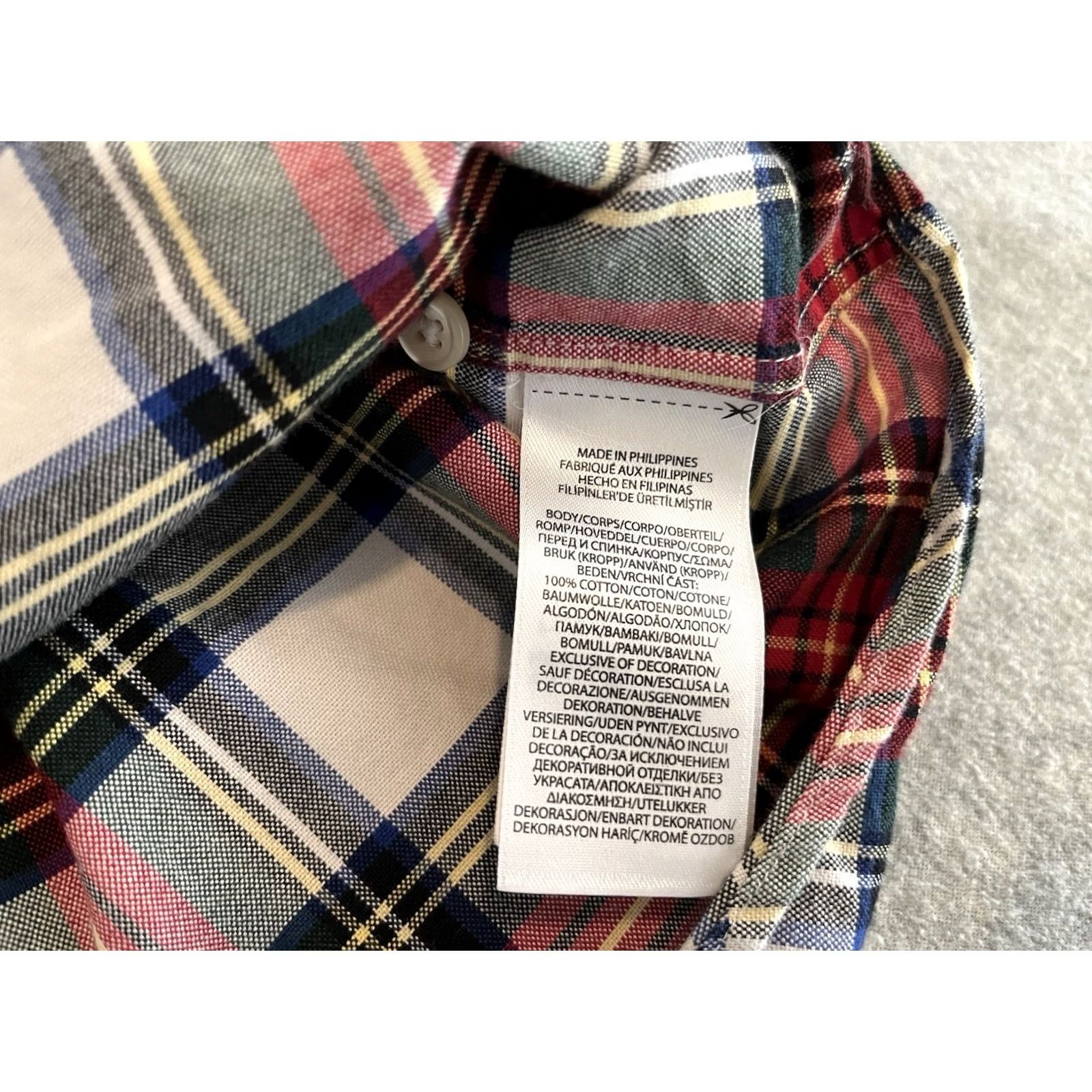 Polo Ralph Lauren Polo Ralph Lauren Plaid Long Sleeve Button Down Pony Shirt Red Green Mens 4XLT Size US XXL / EU 58 / 5 - 4 Thumbnail