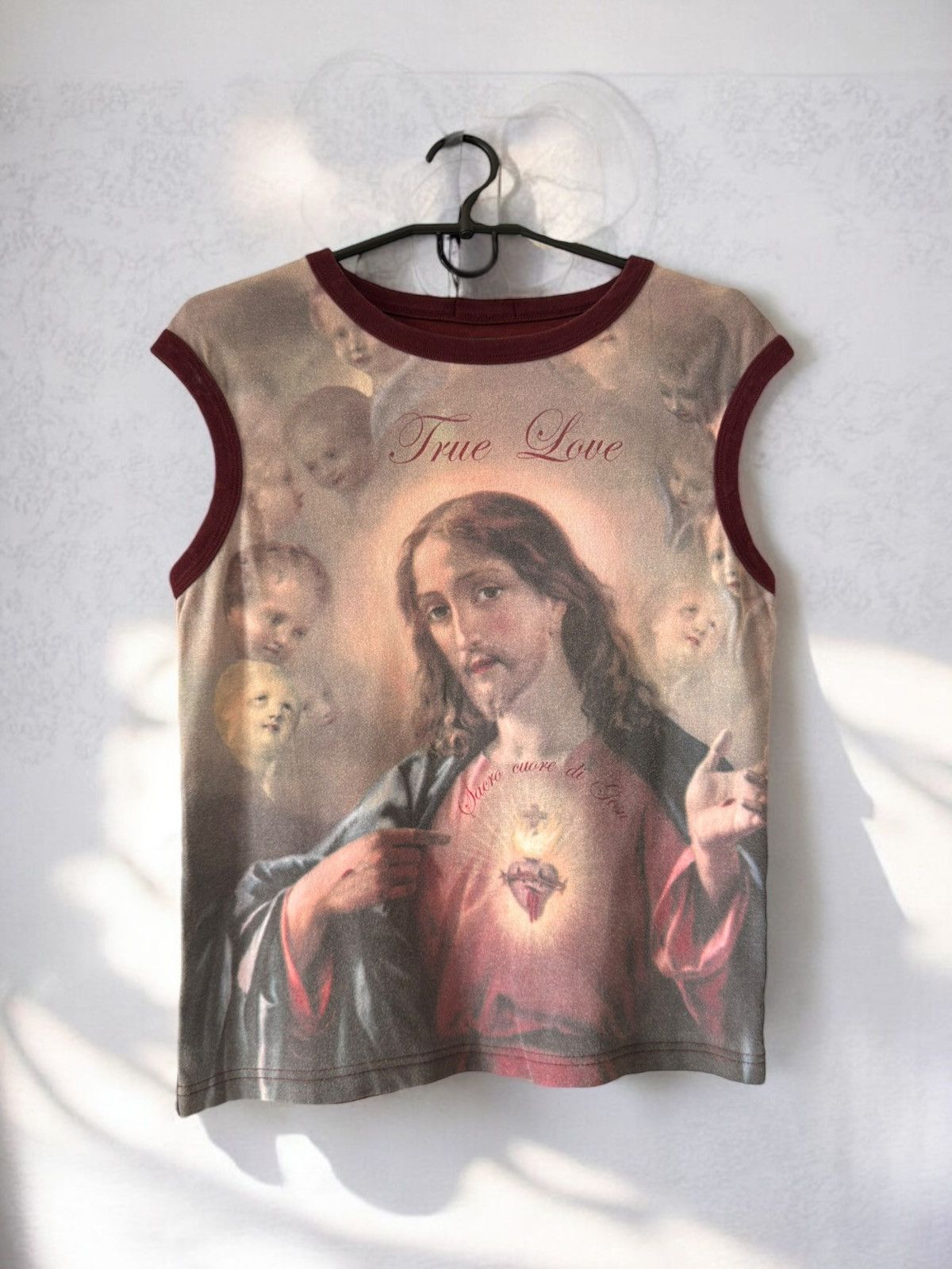 Vintage Vive Maria Vintage Jesus Printed Tank Top Size L / US 10 / IT 46 - 1 Thumbnail