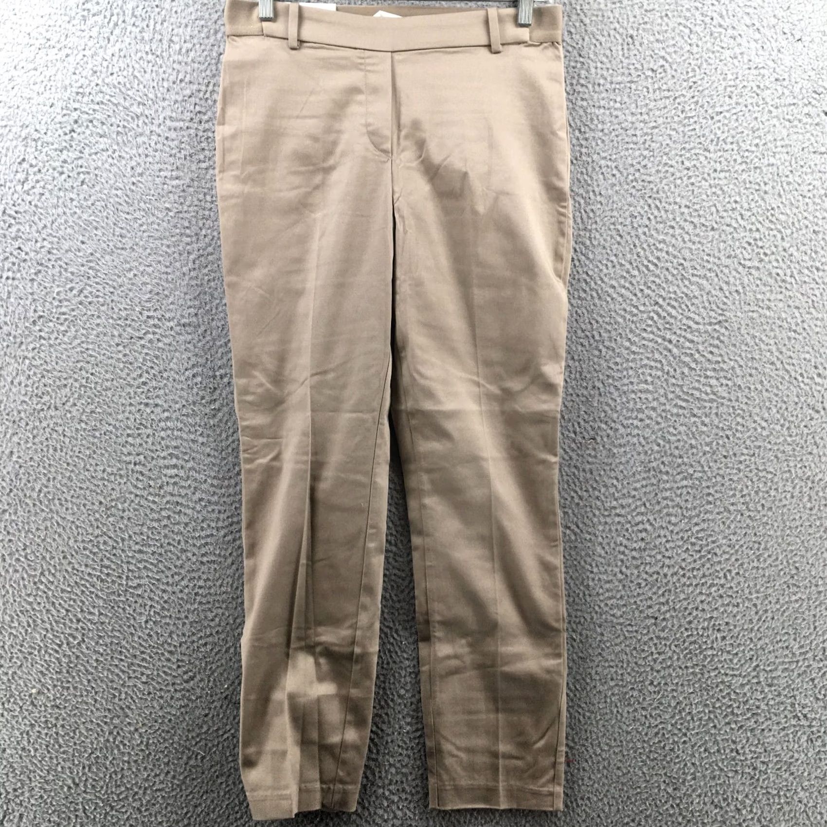 H&M H&M Dress Pants Womens 8 Beige Mid Rise Casual Zip Dress Pants Women Size 30" / US 8 / IT 44 - 2 Thumbnail