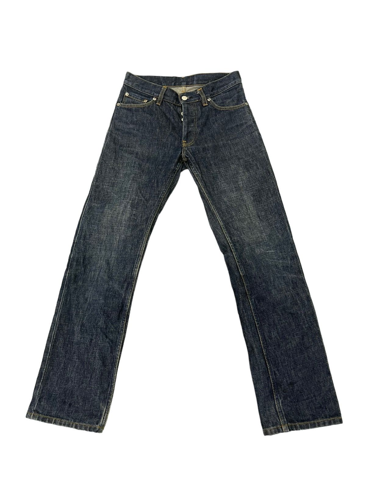 image of Archival Clothing x Helmut Lang VTG 1998 Helmut Lang Jeans Slim 82 in Blue, Men's (Size 29)