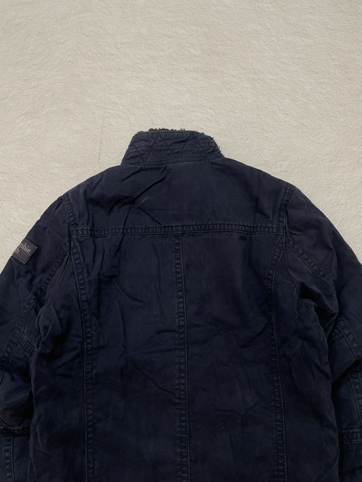 If Six Was Nine 00s Abercrombie Bomber Jacket Faux Fur Collar ifsix LGB GOA Size US L / EU 52-54 / 3 - 9 Thumbnail
