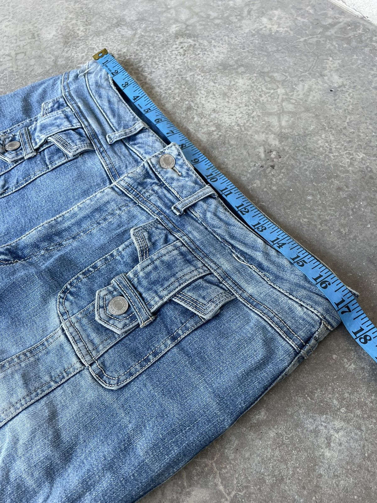If Six Was Nine Japanese Brand Flare Jeans Size US 34 / EU 50 - 9 Thumbnail