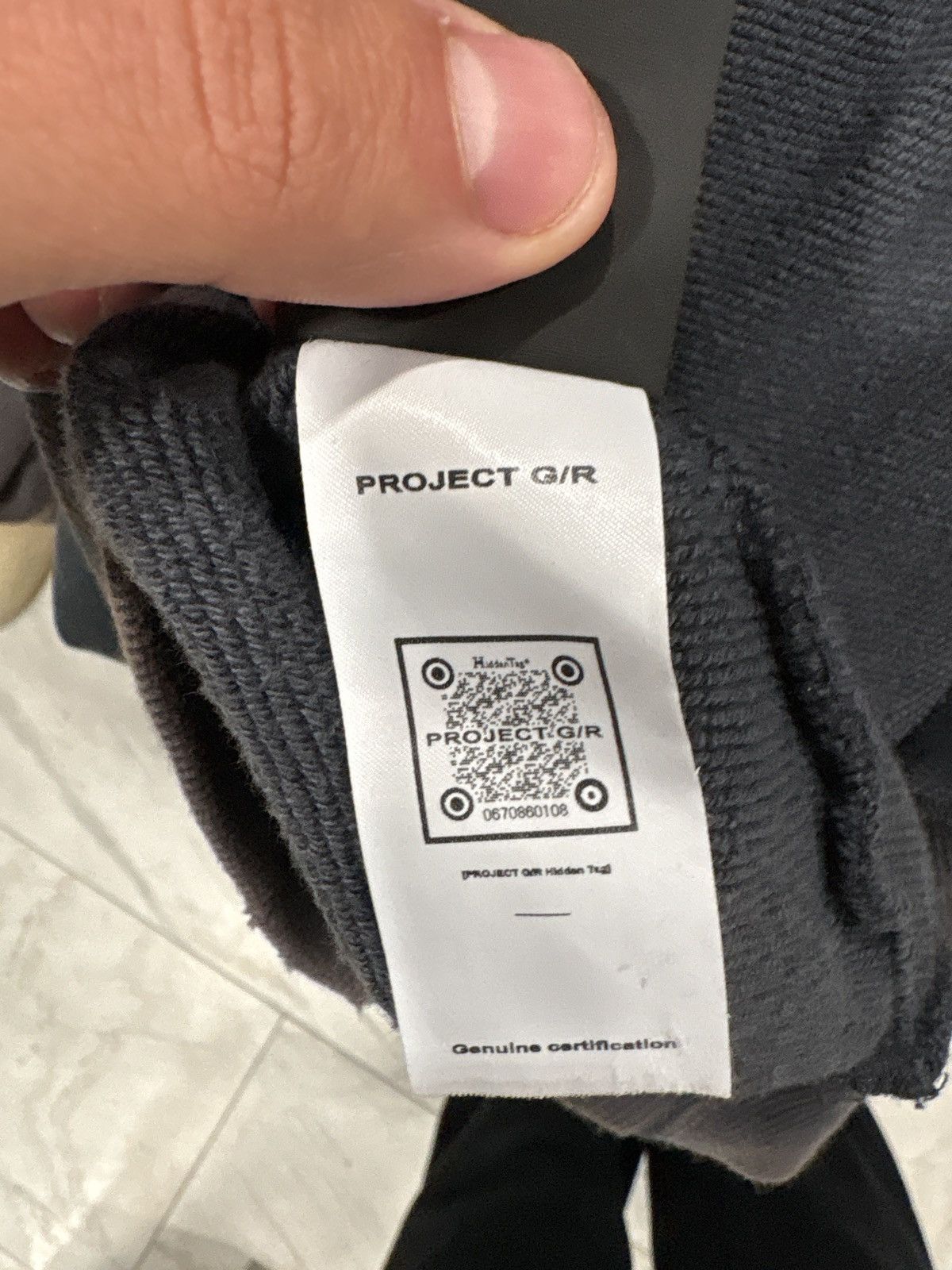 PROJECT G/R PROJECT GR NIN CREWNECK Size US L / EU 52-54 / 3 - 10 Thumbnail
