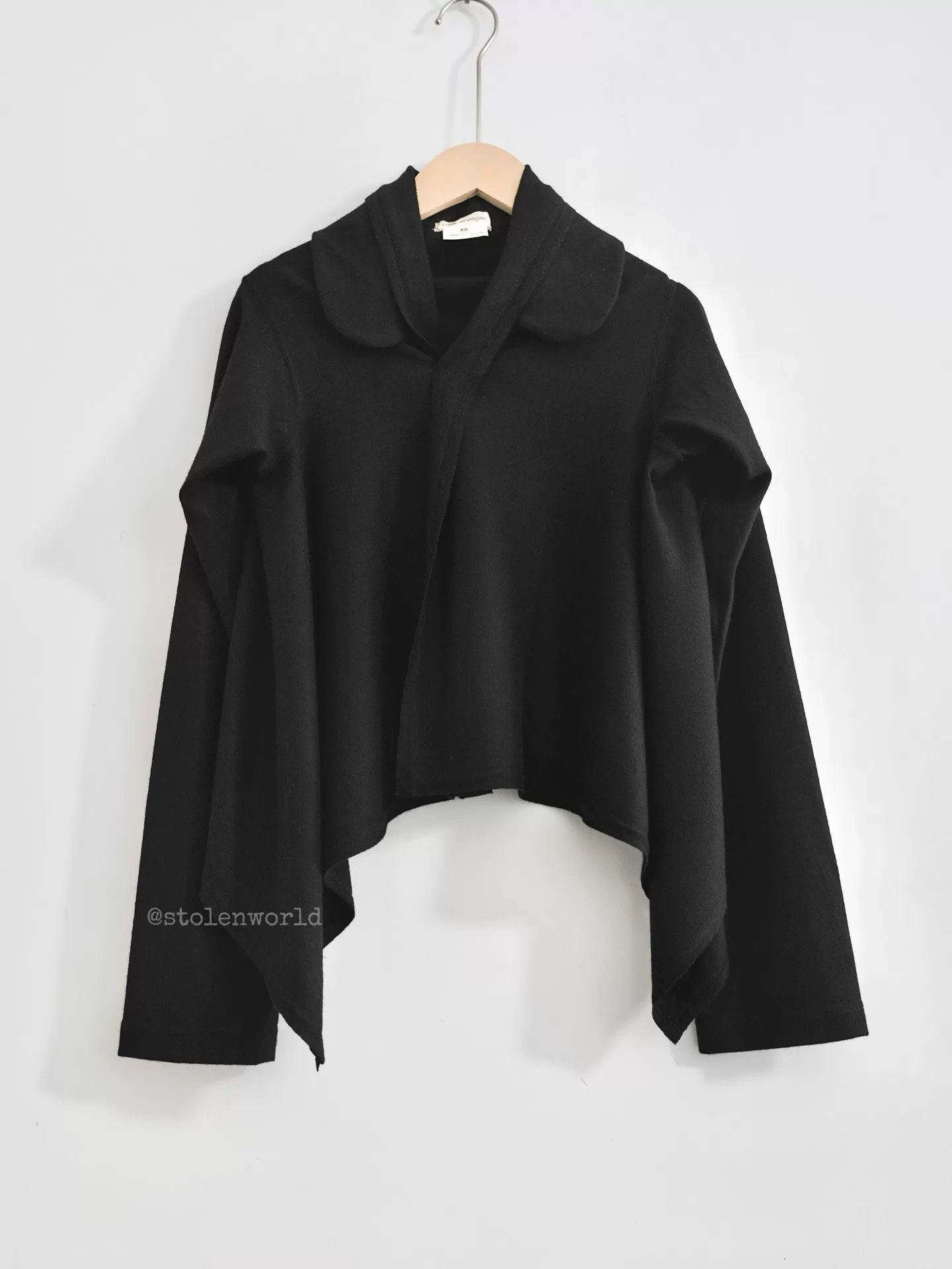 Rei Kawakubo comme des garcons irregular wool top Size XS / US 0-2 / IT 36-38 - 1 Thumbnail