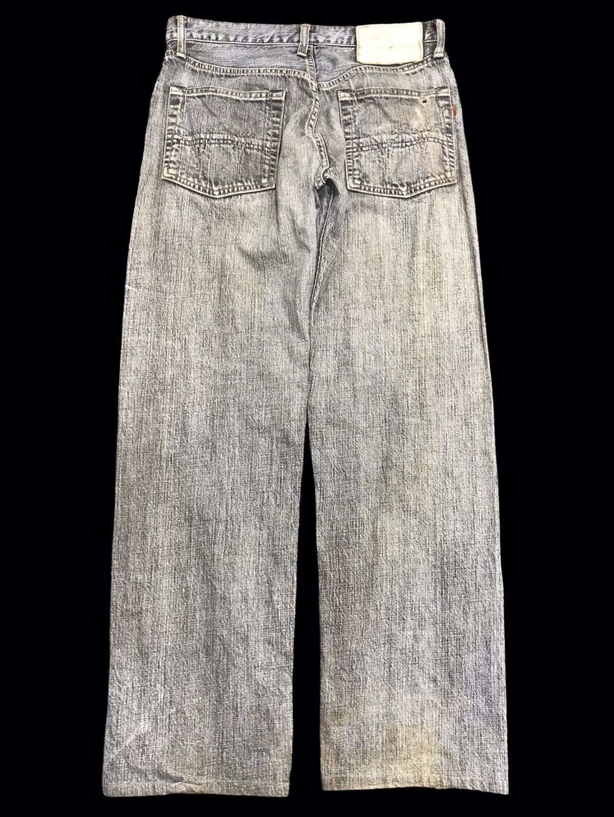 Edwin 💥90s STYLE💥VTG EDWIN 505 RUDE STYLE DIRTY DENIM F374 Size US 31 - 2 Thumbnail