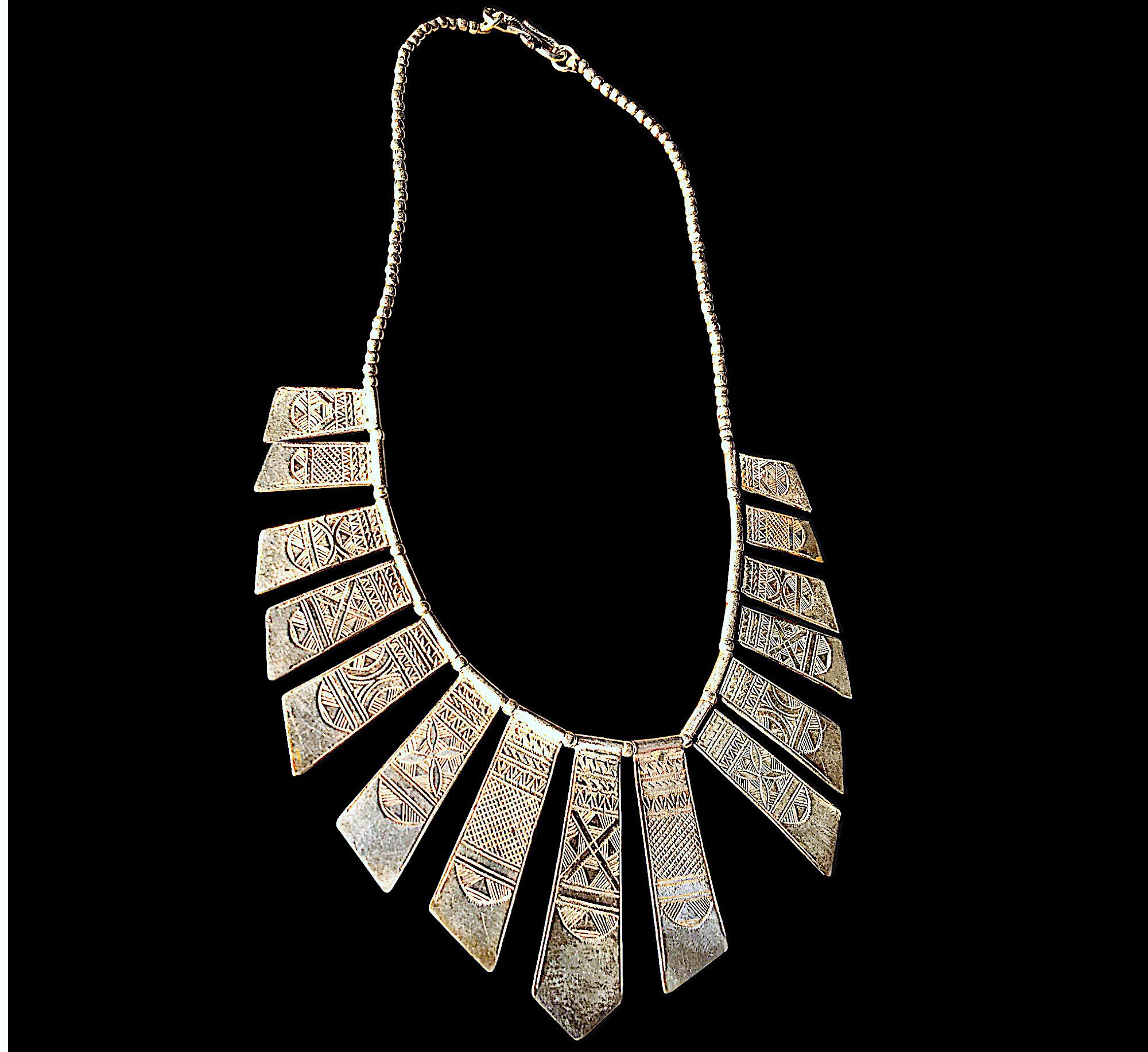 Other Antique Tuareg Necklace in Solid Sterling Silver Size ONE SIZE - 3 Thumbnail