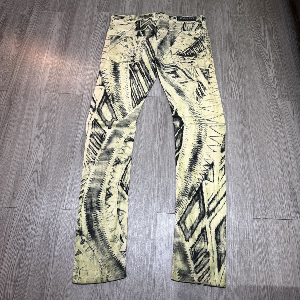 Balmain Balmain Slim Jeans Multicolour Size US 29 - 1 Thumbnail
