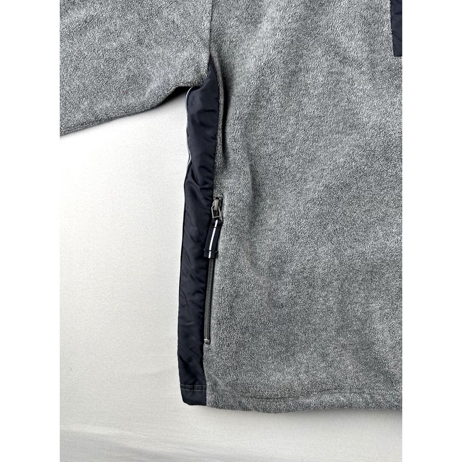 Nautica VINTAGE Nautica Competition Pullover Sweatshirt NauTech Fleece Quarter Zip USA Made Gray XL Mens Size US XL / EU 56 / 4 - 6 Thumbnail