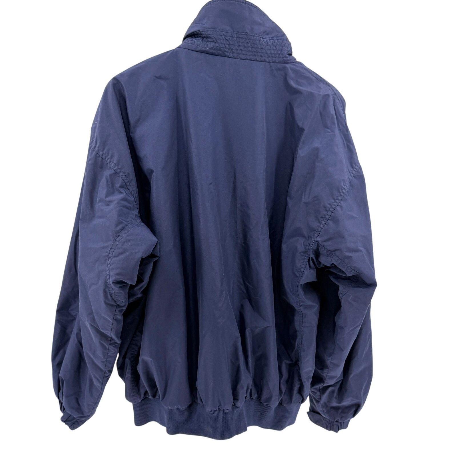 Columbia Vintage 90s Navy Blue Fleece Lined Zip Up Bomber Jacket Size US L / EU 52-54 / 3 - 5 Thumbnail